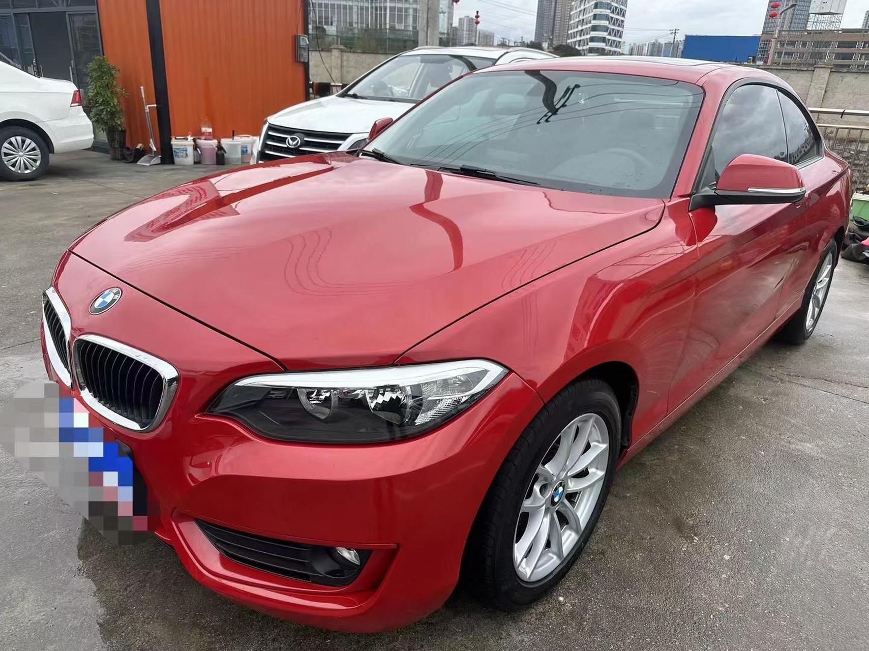 新到:17年7月宝马2系 218i,两门四座硬顶跑车,小姐姐自用一手车,1.