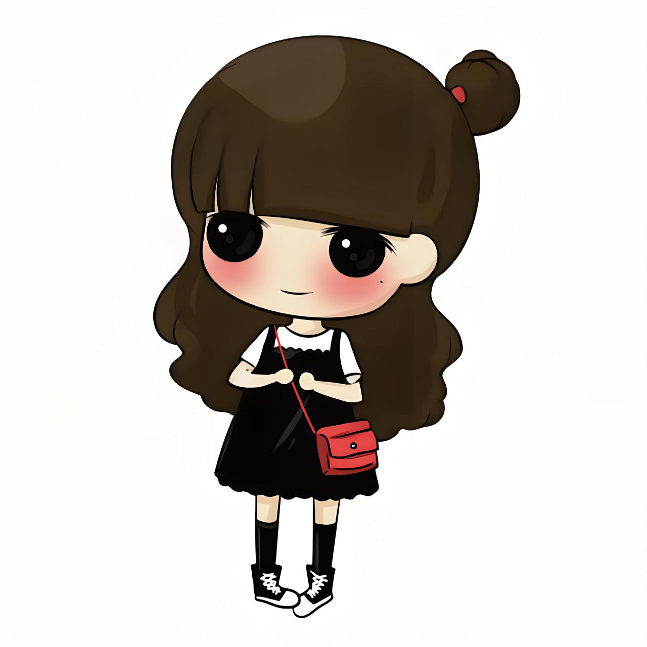 卡通女孩图片 💖🐱‍🐉快来看看这些萌萌的卡通女孩,保证让你