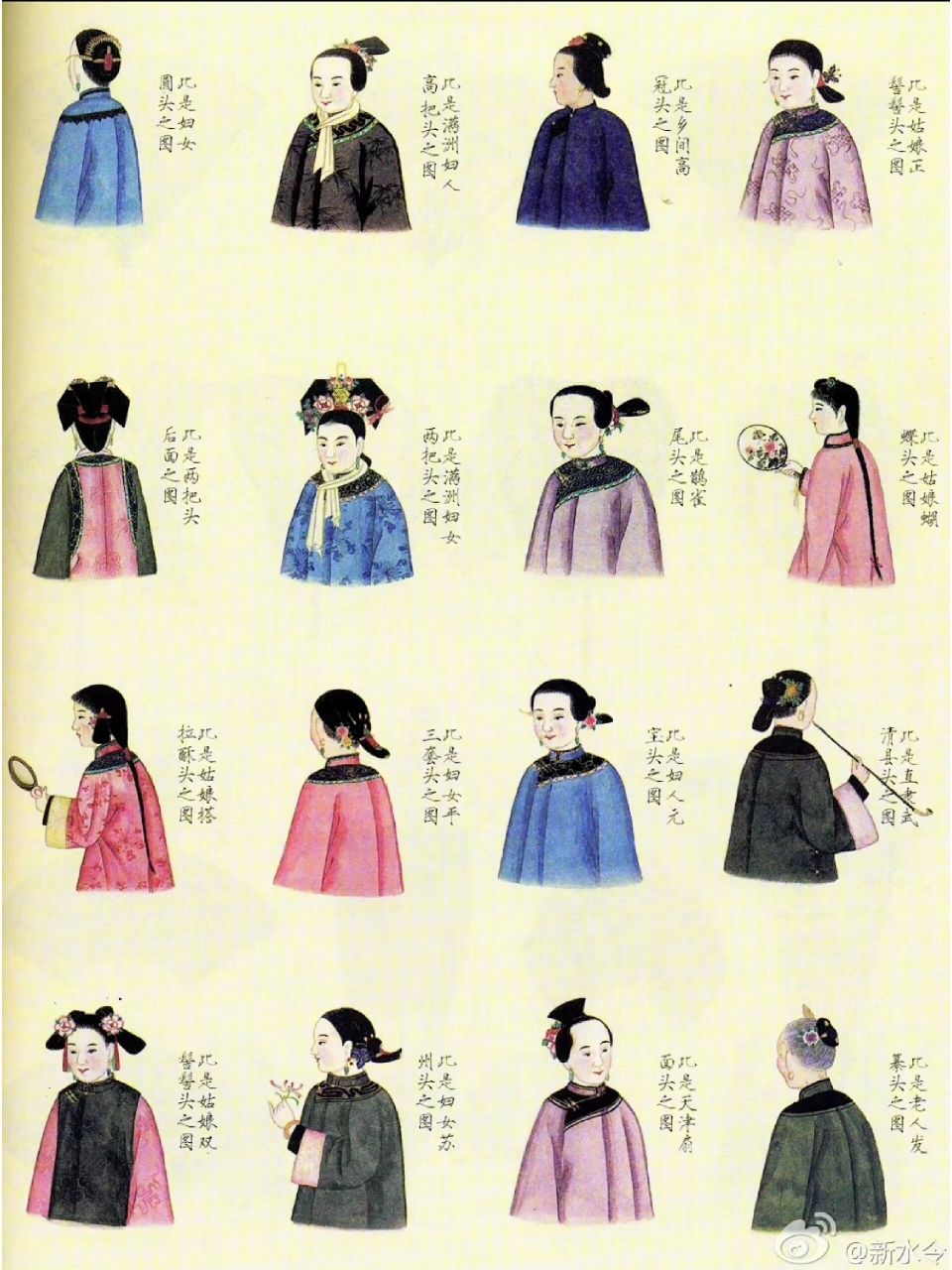 清朝发型满洲图片