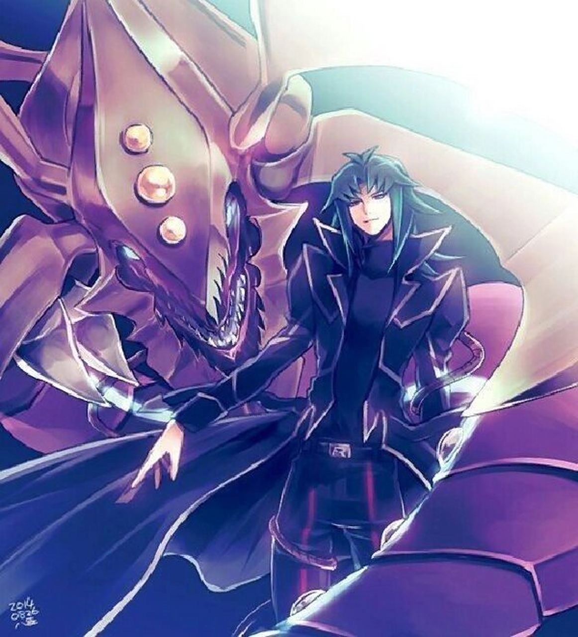 游戏王gx  丸藤亮(凯撒)人物篇卡组(4)