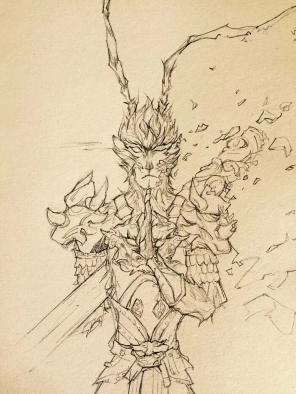 孙悟空的几种画法 太酷啦!