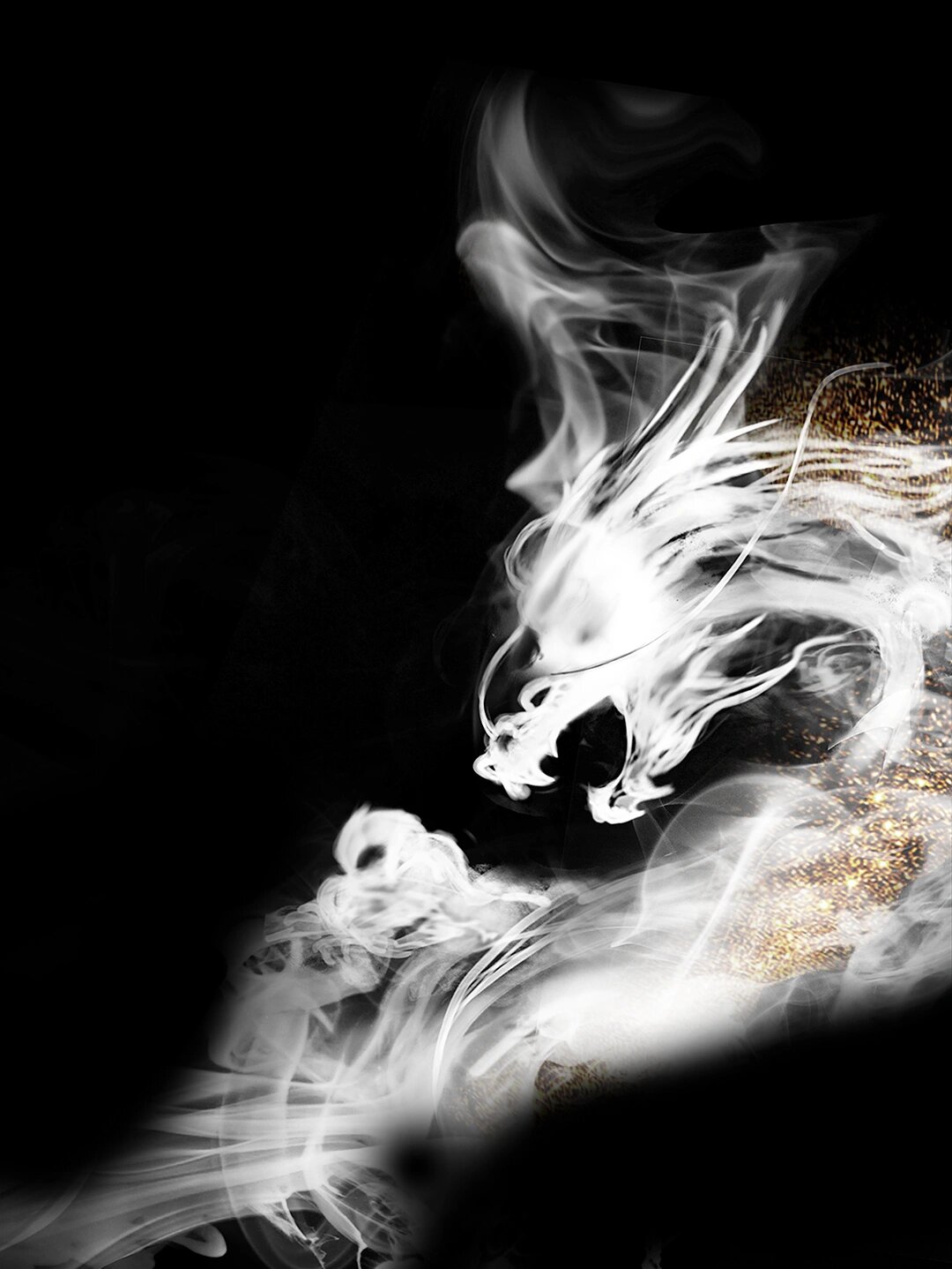 仙气飘飘各种样式的白色烟雾免扣素材分享