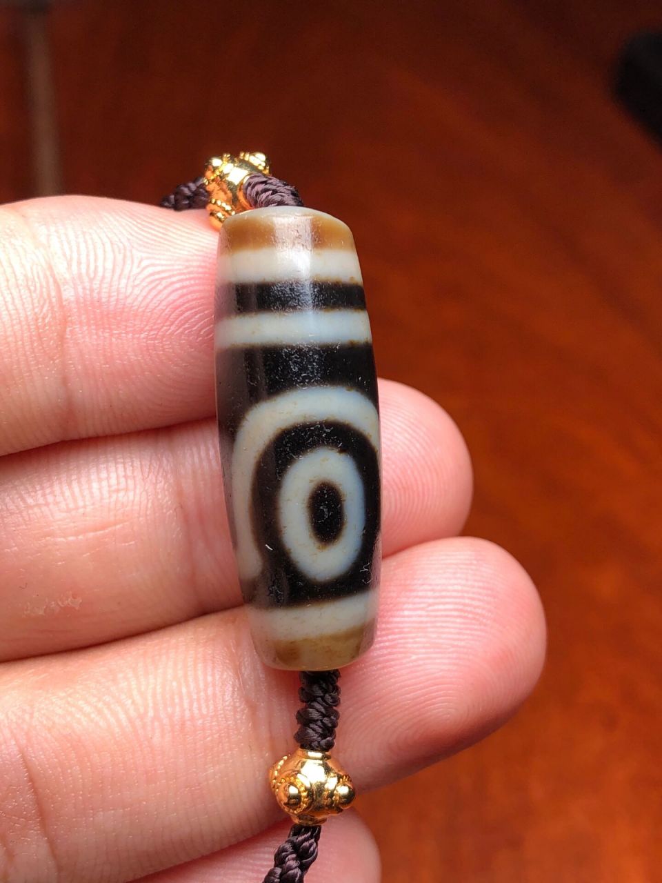 藏传天珠 如意两眼天珠,如意如意,按我心意,快快显灵.