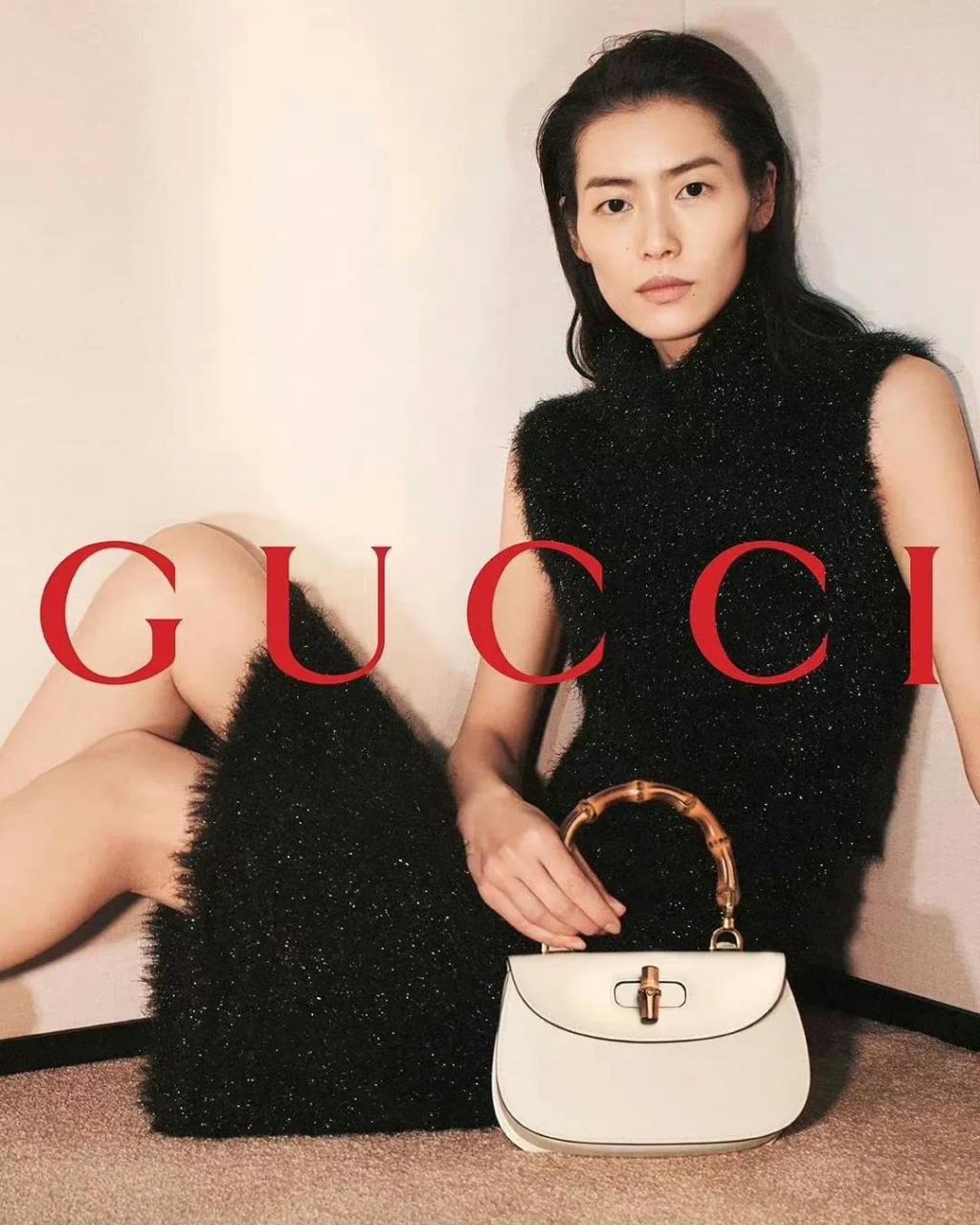 刘雯|出镜 gucci bamboo 1947手袋秋冬全球广告大片