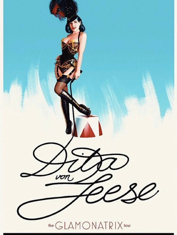 von teese巡回演出 昨天终于看了dita最后一场伦敦的表演 dita 真的很