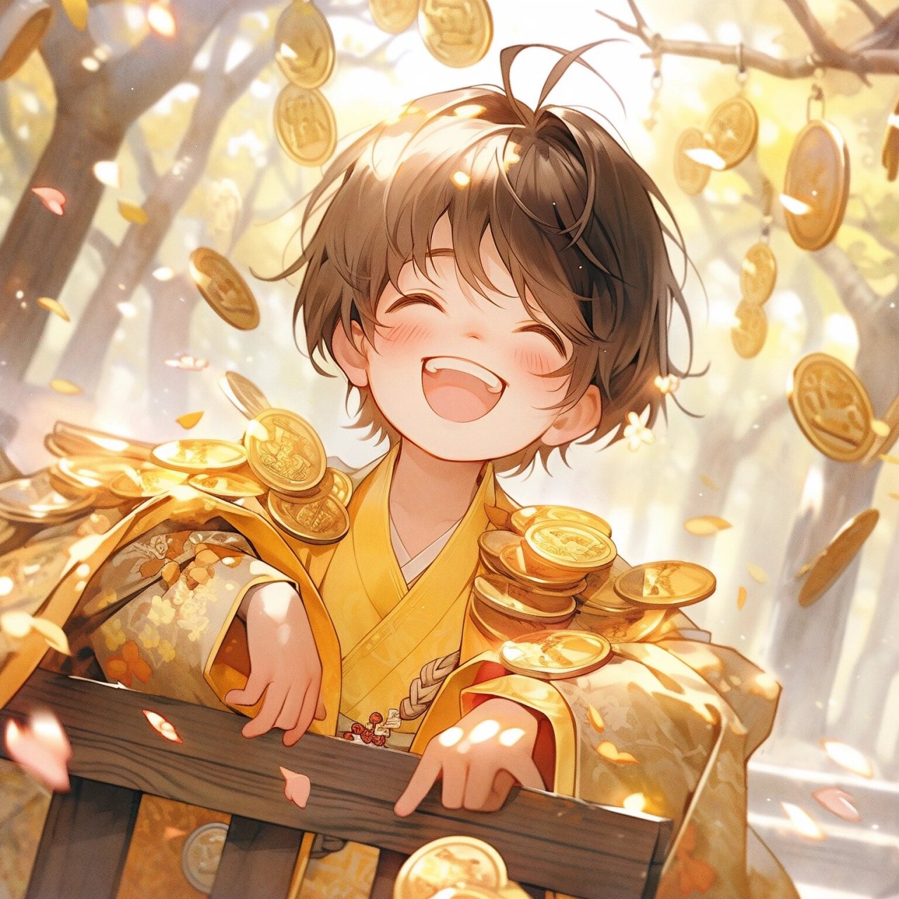 招财招桃花头像|这头像真不能用,也太灵啦吧 招财招桃花,事业爱情双