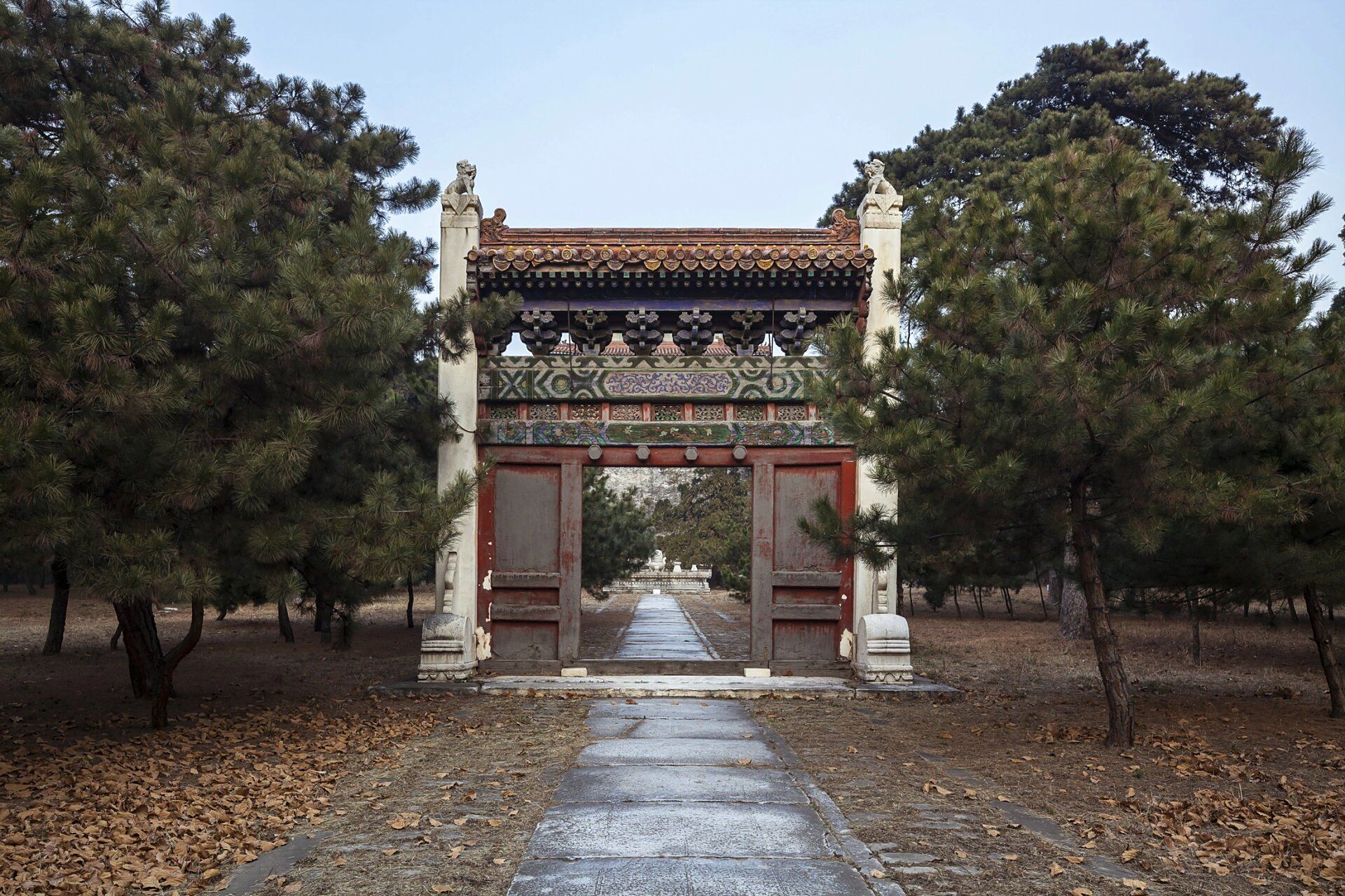 十三陵-永陵(古迹摄影) 明永陵,位于北京市昌平区天寿山阳翠岭南麓,是