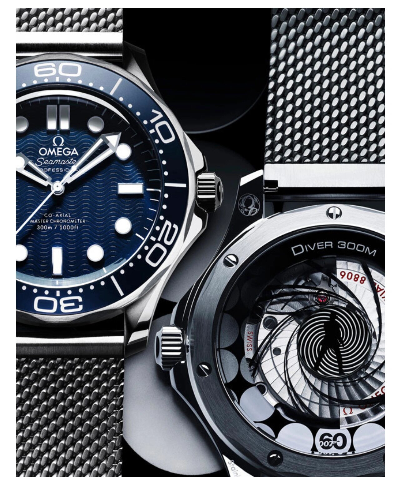 邦德六十周年 1欧米茄海马系列 300米潜水表 为了庆祝007系列电影上映