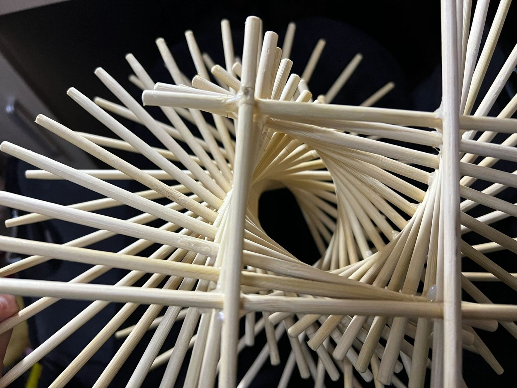 立体构成作品 线的立体构成