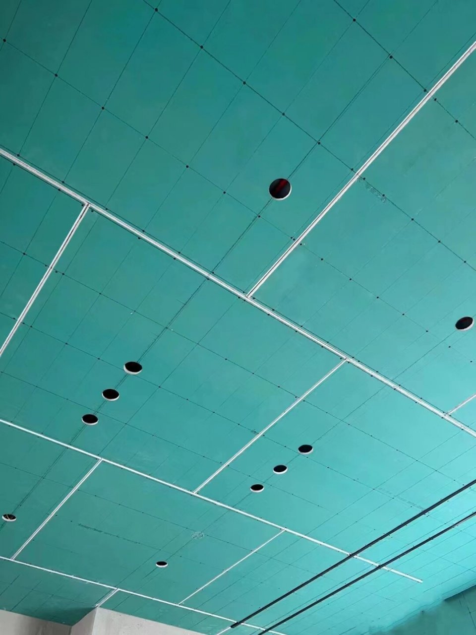 南通一家只做高标准纯施工的公司 ♦️龙牌石膏板v字缝处理 后期