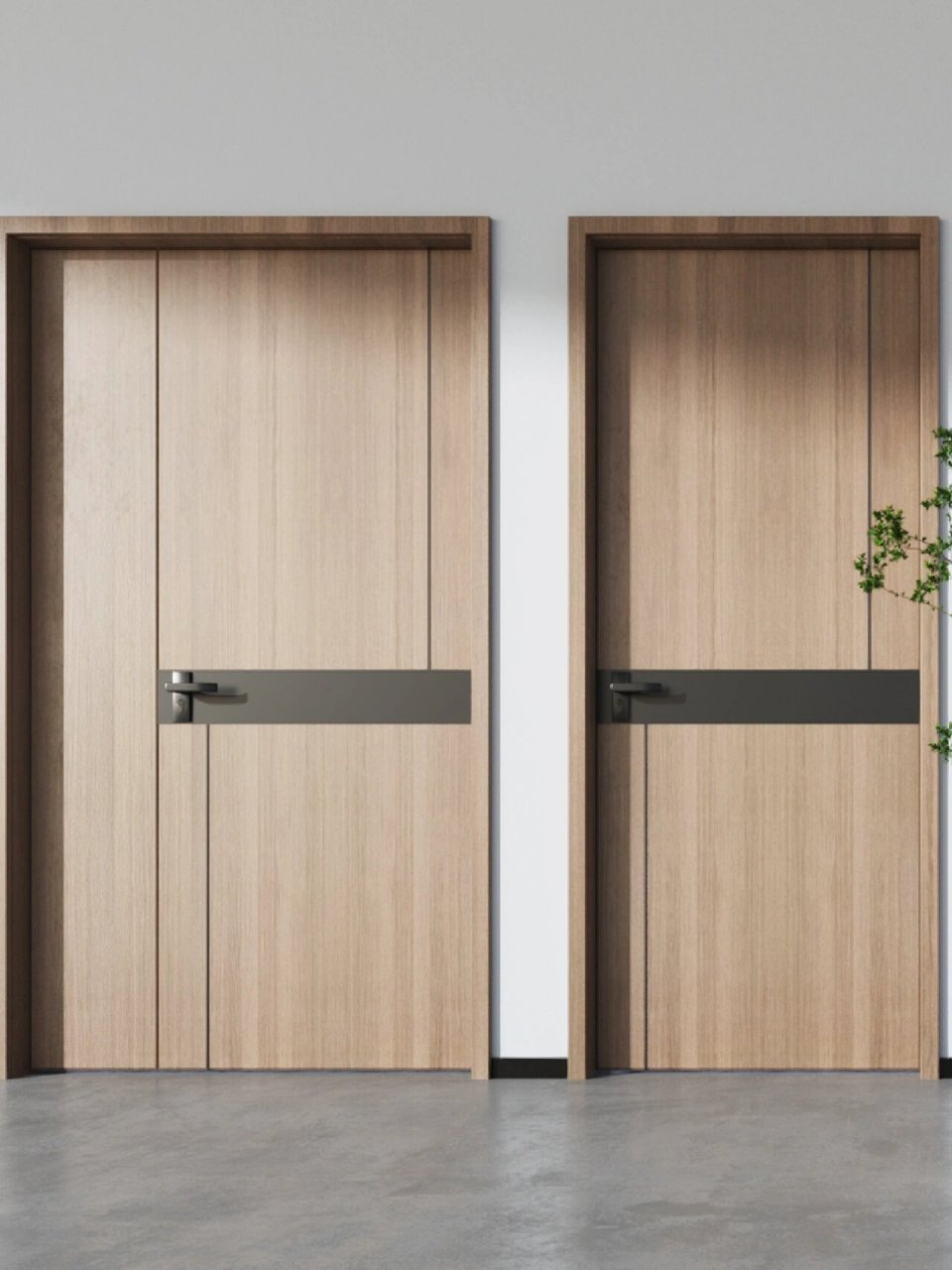 木门|天然木皮～科技木皮|工艺解析           首先给大家介绍一下 一