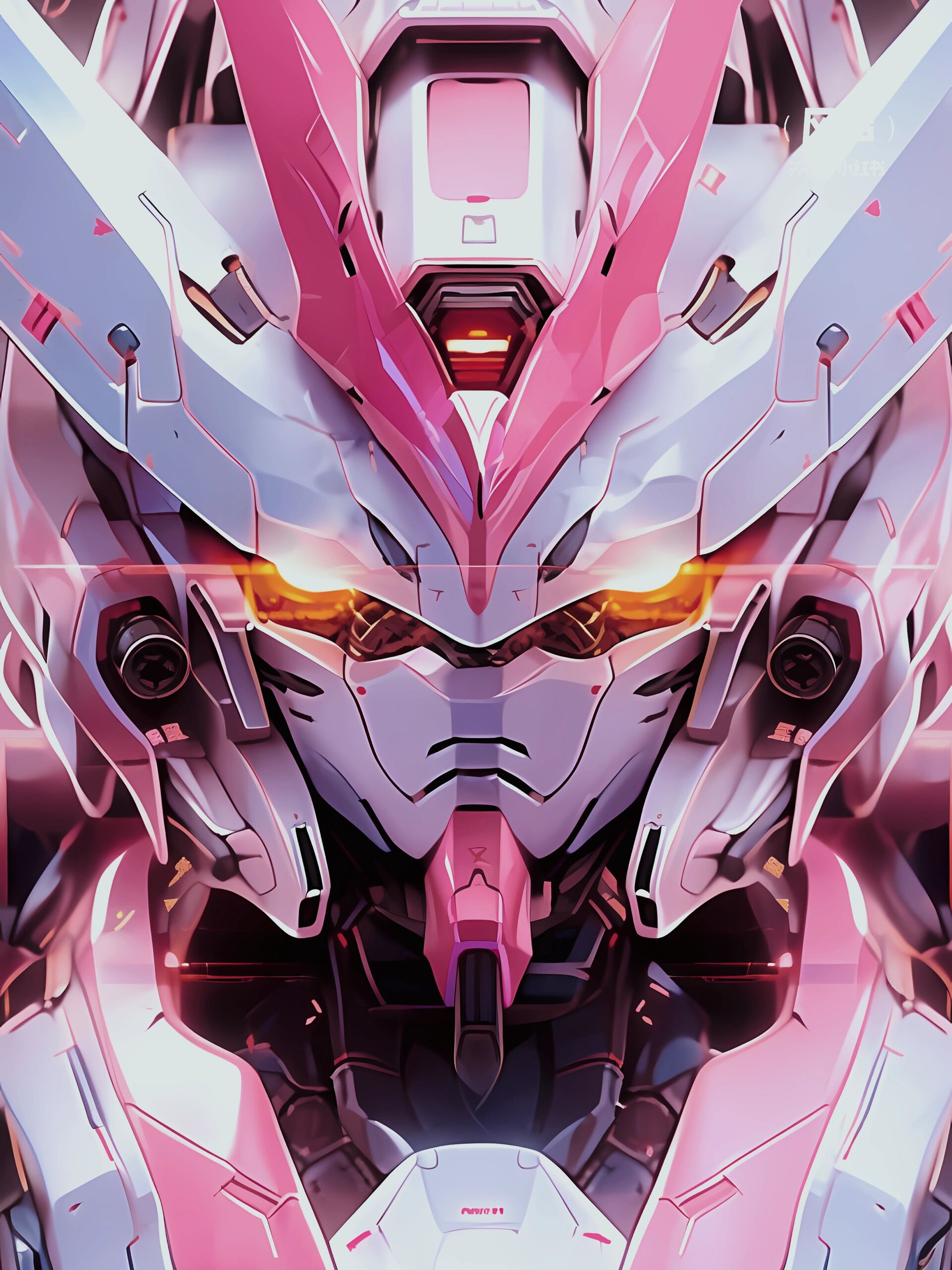 壁纸 | 帅气的粉红高达!