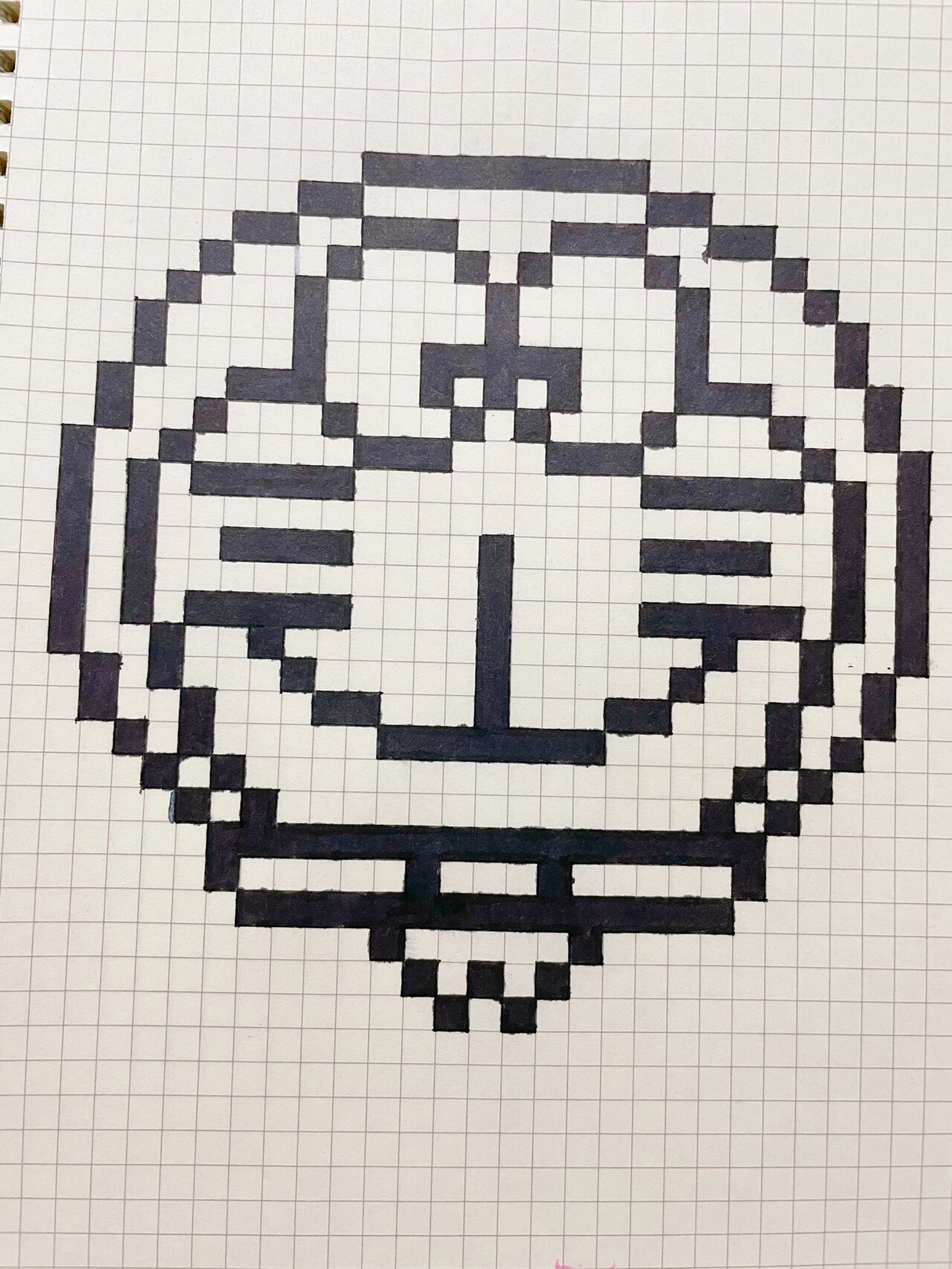 像素画临摹05 哆啦a梦