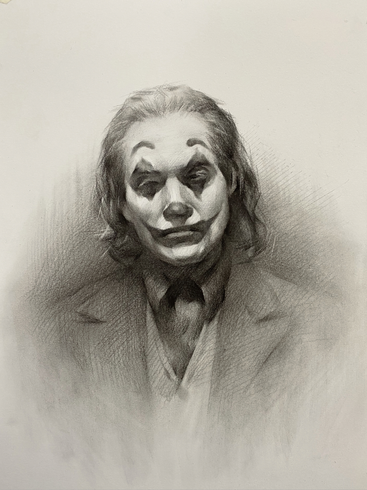 素描小丑带步骤