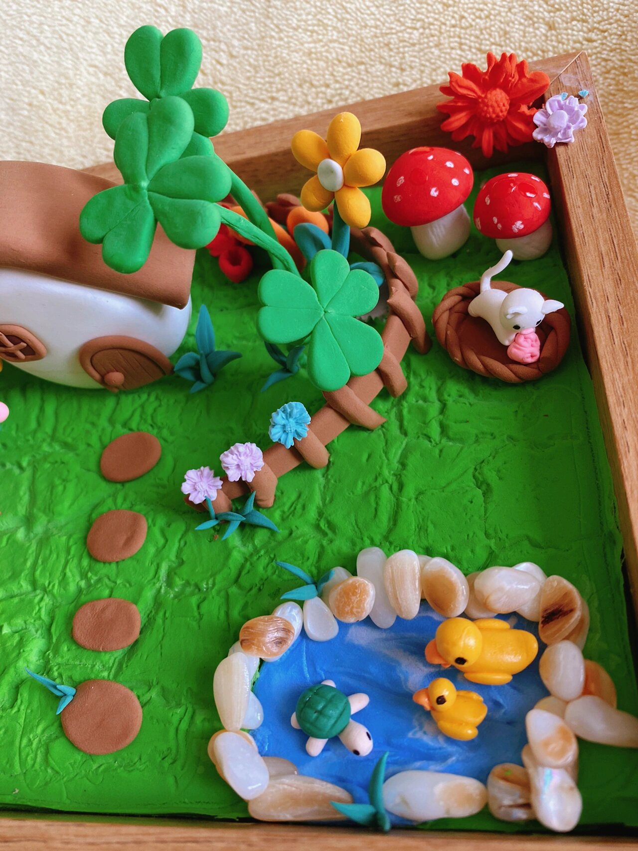 粘土小院子场景🧡ྀི