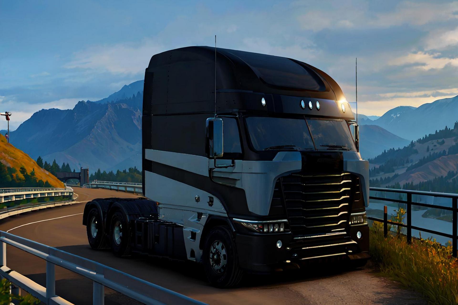 福莱纳阿格西重型卡车,变4里惊破天的载具形态着实有点惊艳