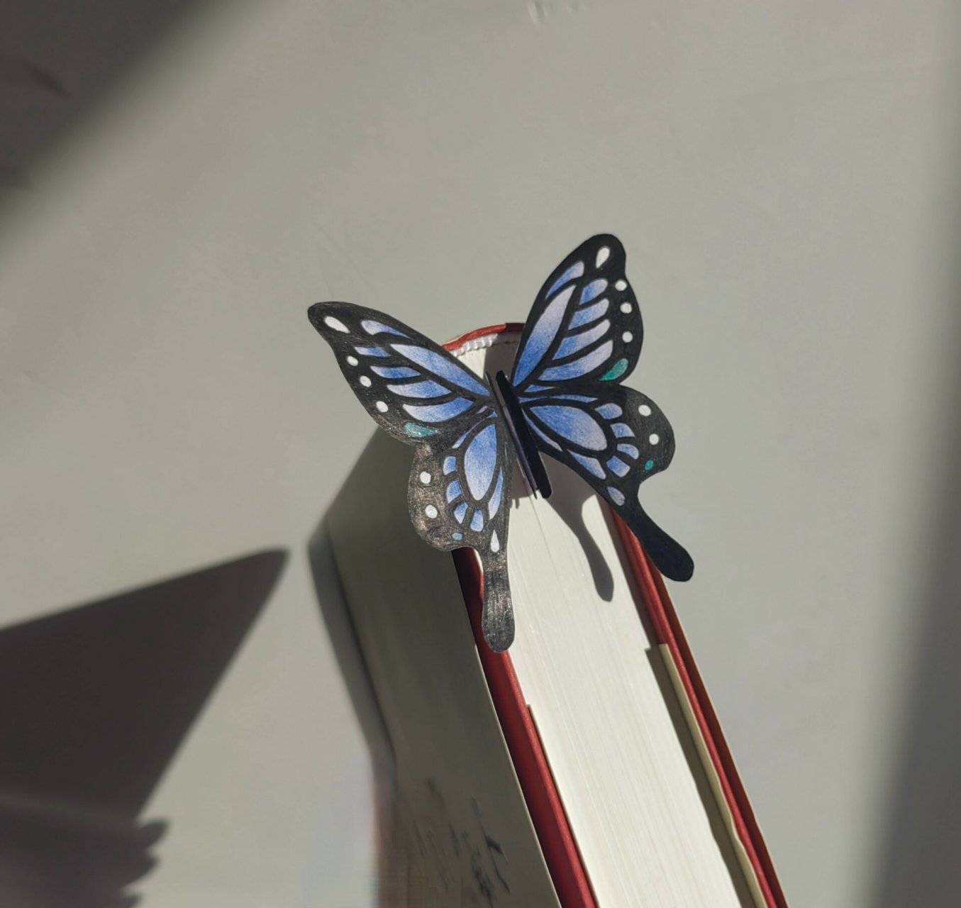 蝴蝶书签～ 火了出教程哦