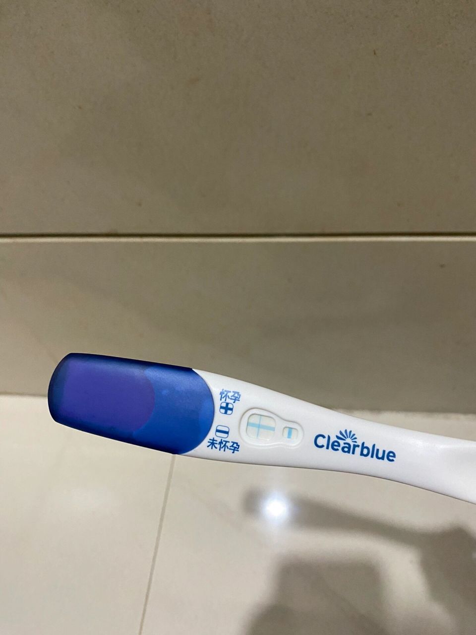 clearblue怀孕图图片