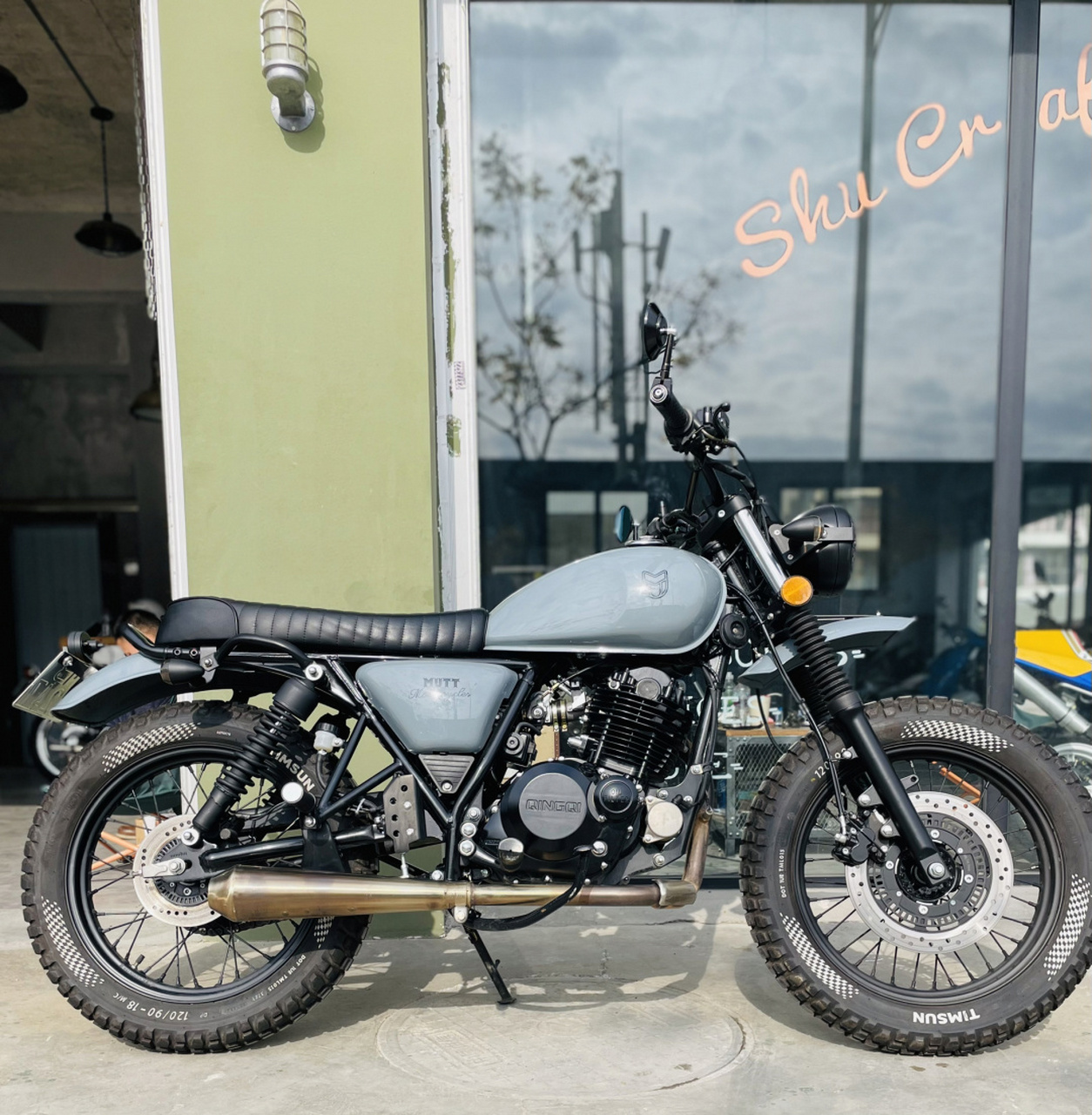 轻骑大脚怪# #四川绵阳复古骑行# #铃木st250##轻骑大脚怪250##鑫源