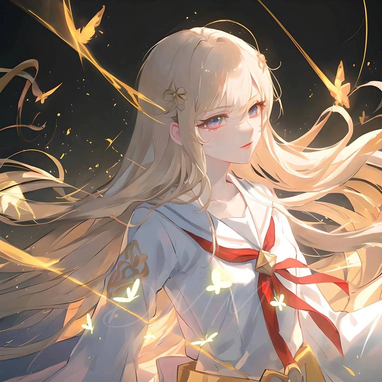 梦沉星河|看起来清冷气质的动漫女头