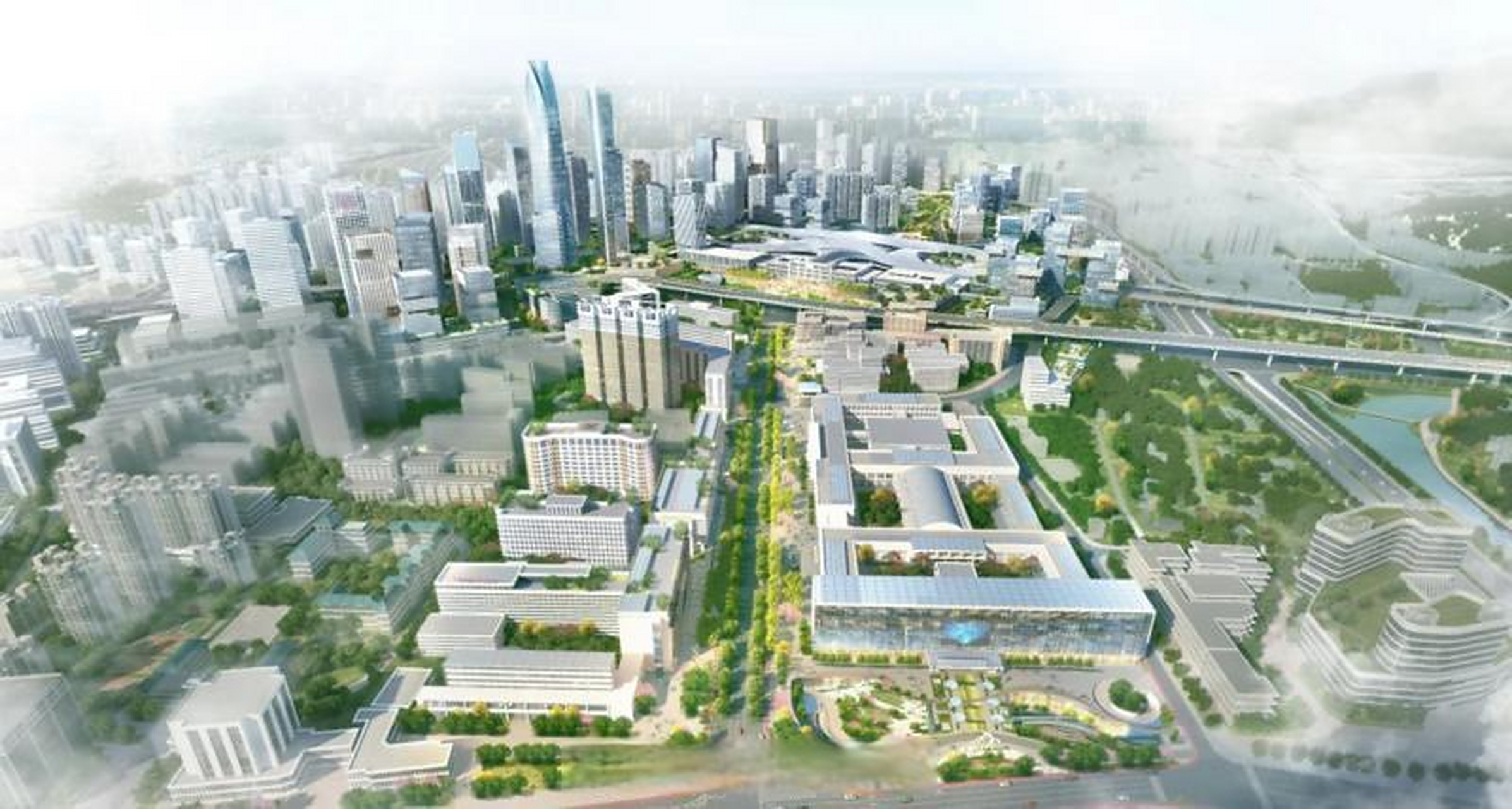 根据规划,广州站地区将充分发挥大湾区中心站的枢纽流量价值,实现"