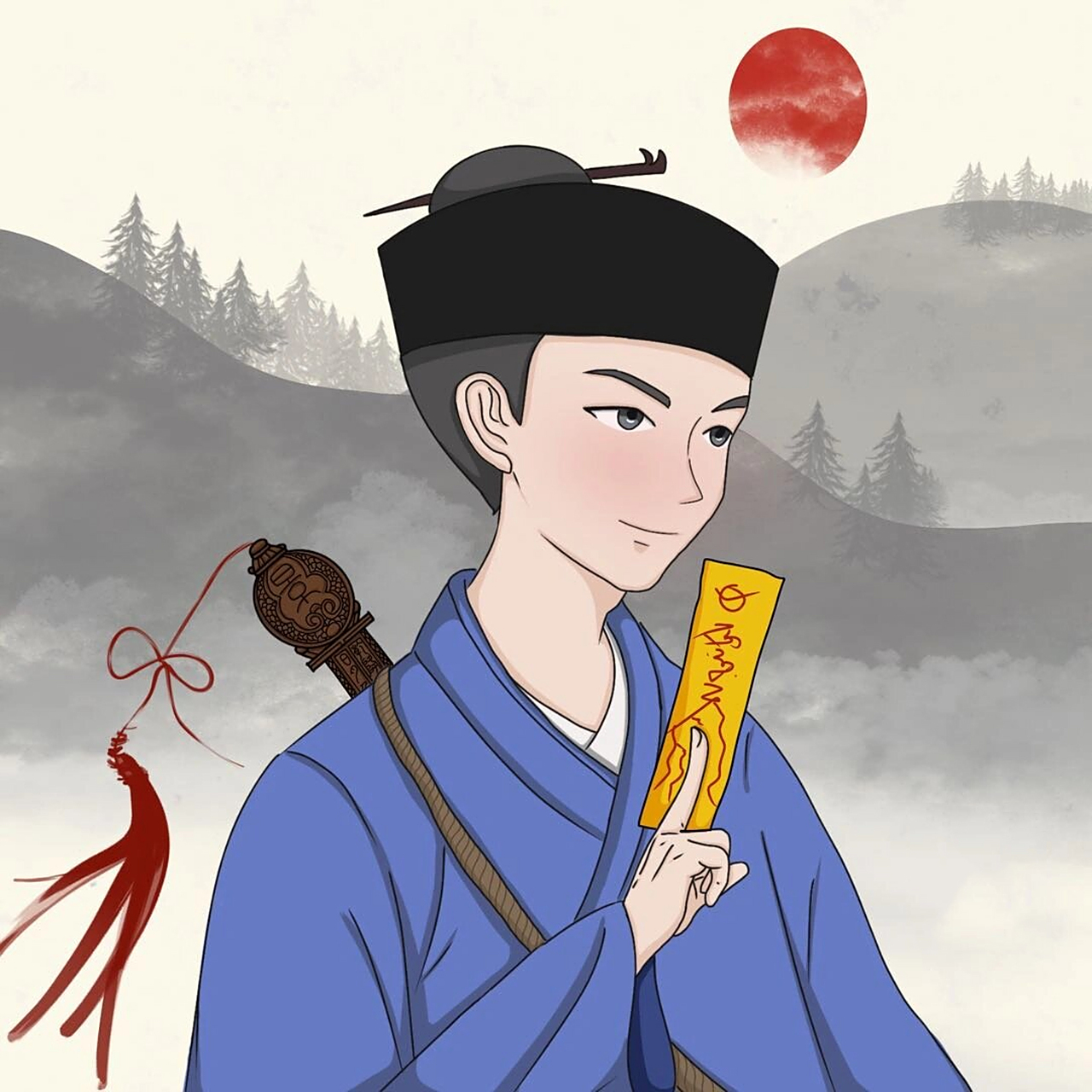 道系青年头像分享