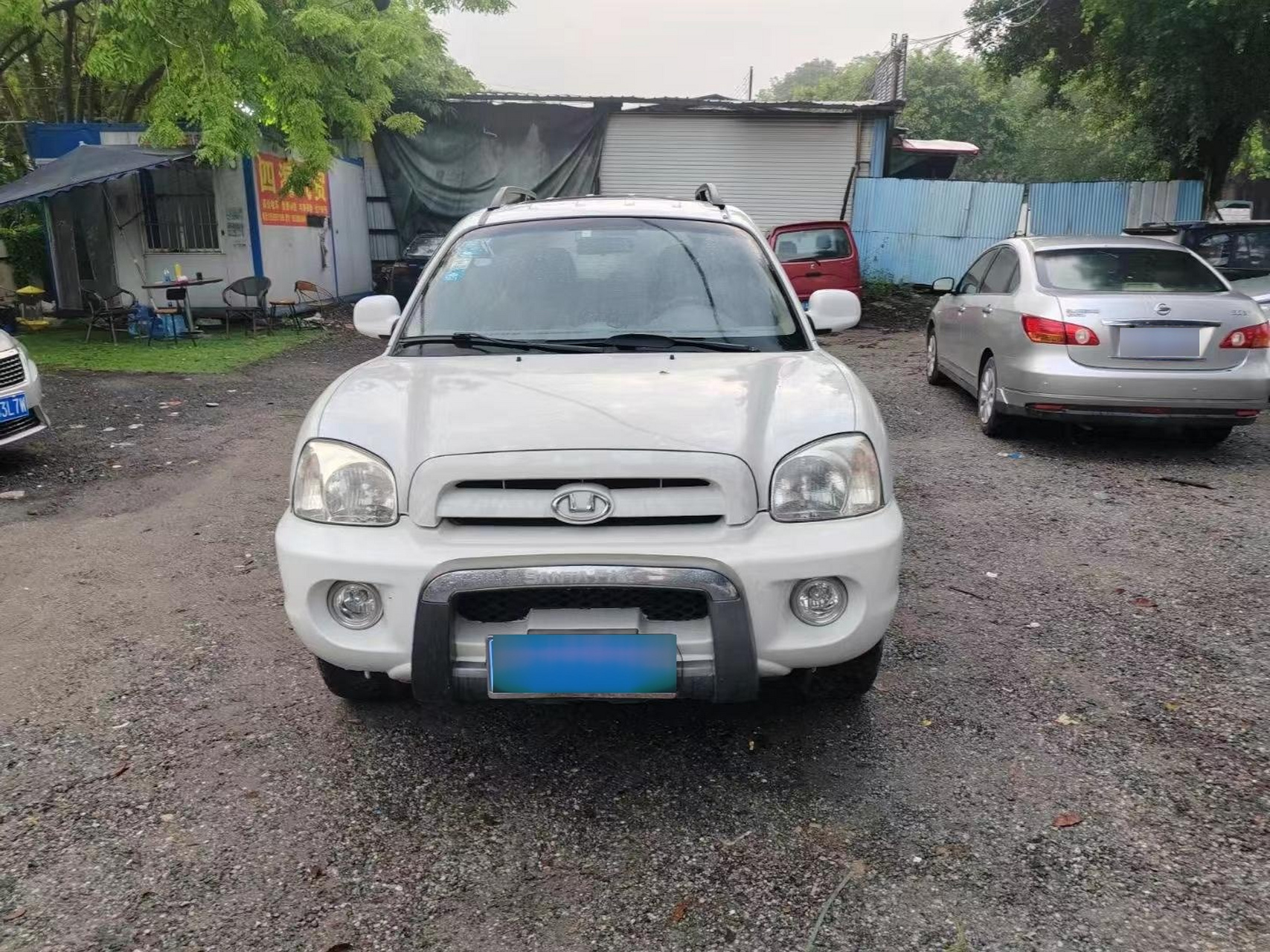 华泰圣达菲,一手车九万公里,原漆原版,没有事故,没水泡,没火烧