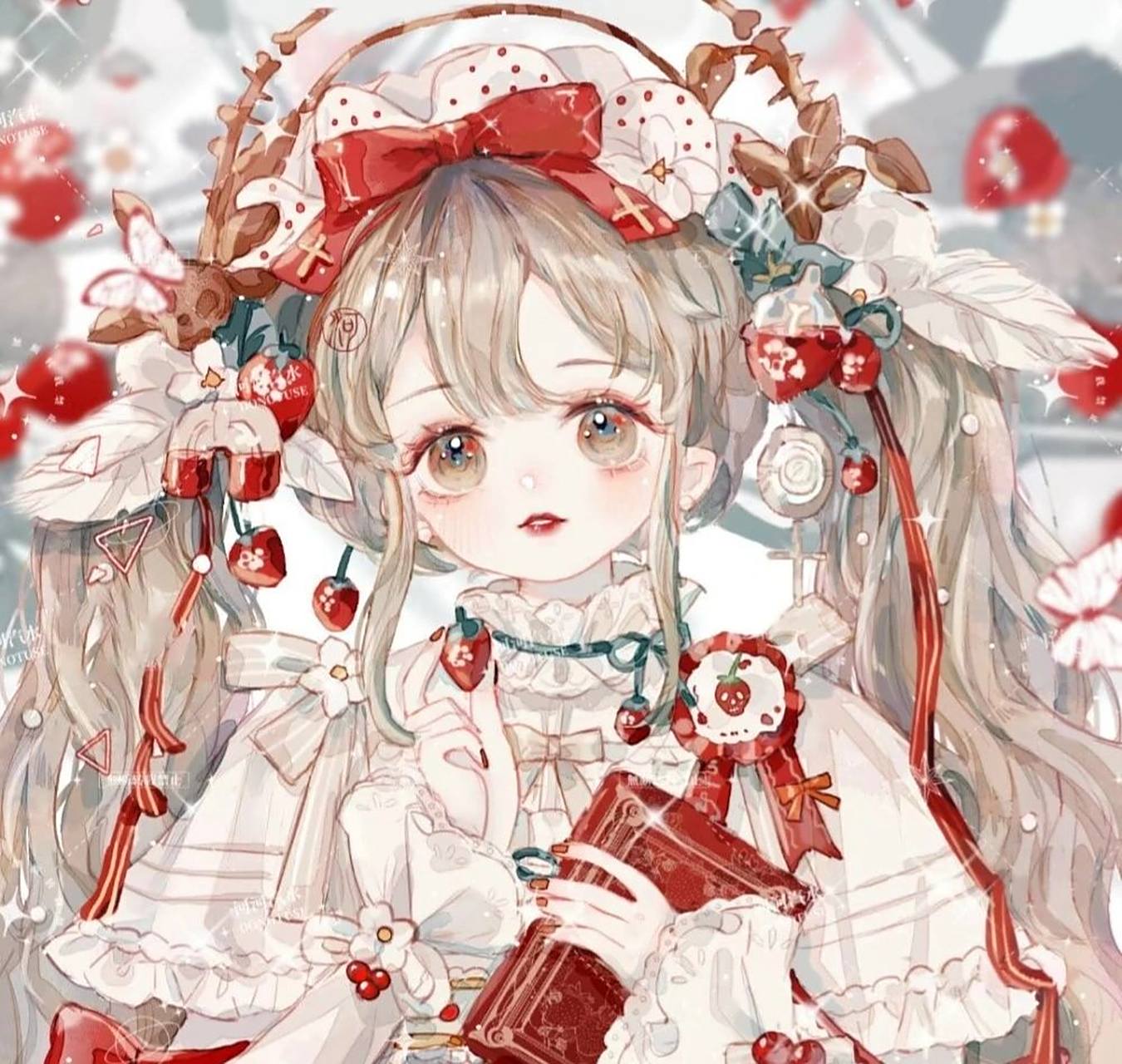 可爱的动漫人物头像(二) 喜欢的礼貌拿图谢谢 侵权即删 #动漫女生头像