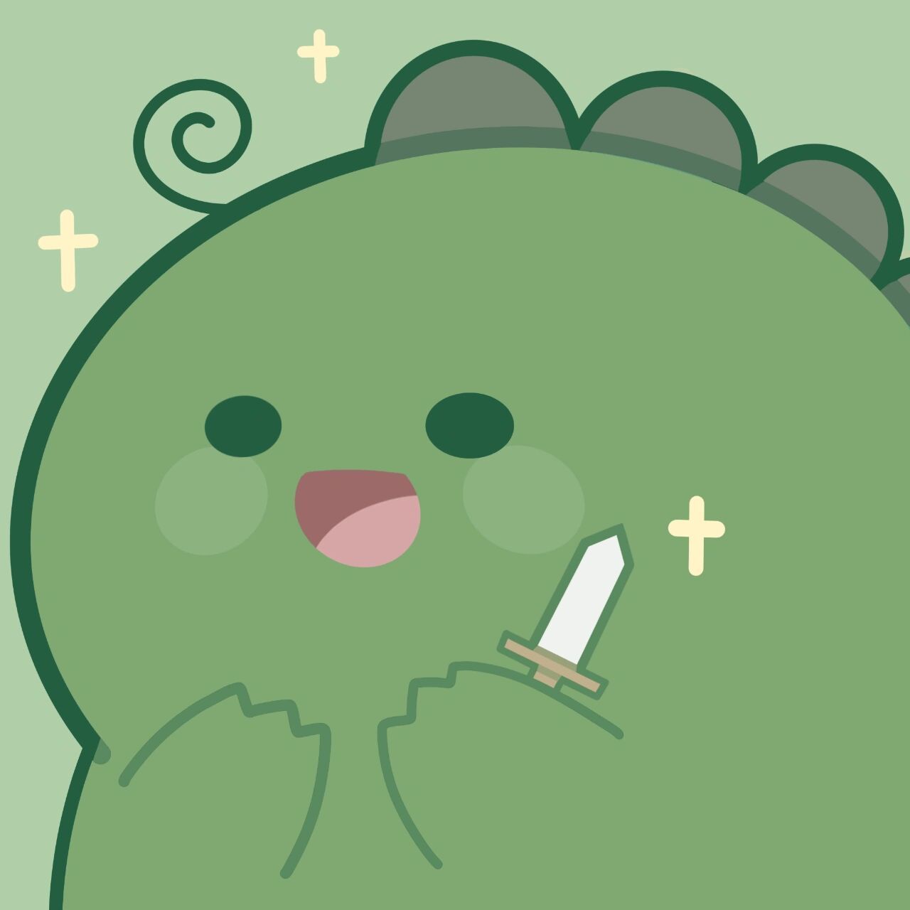 【mbti】画了小绿人momo头像 应该都可以看出来是谁吧