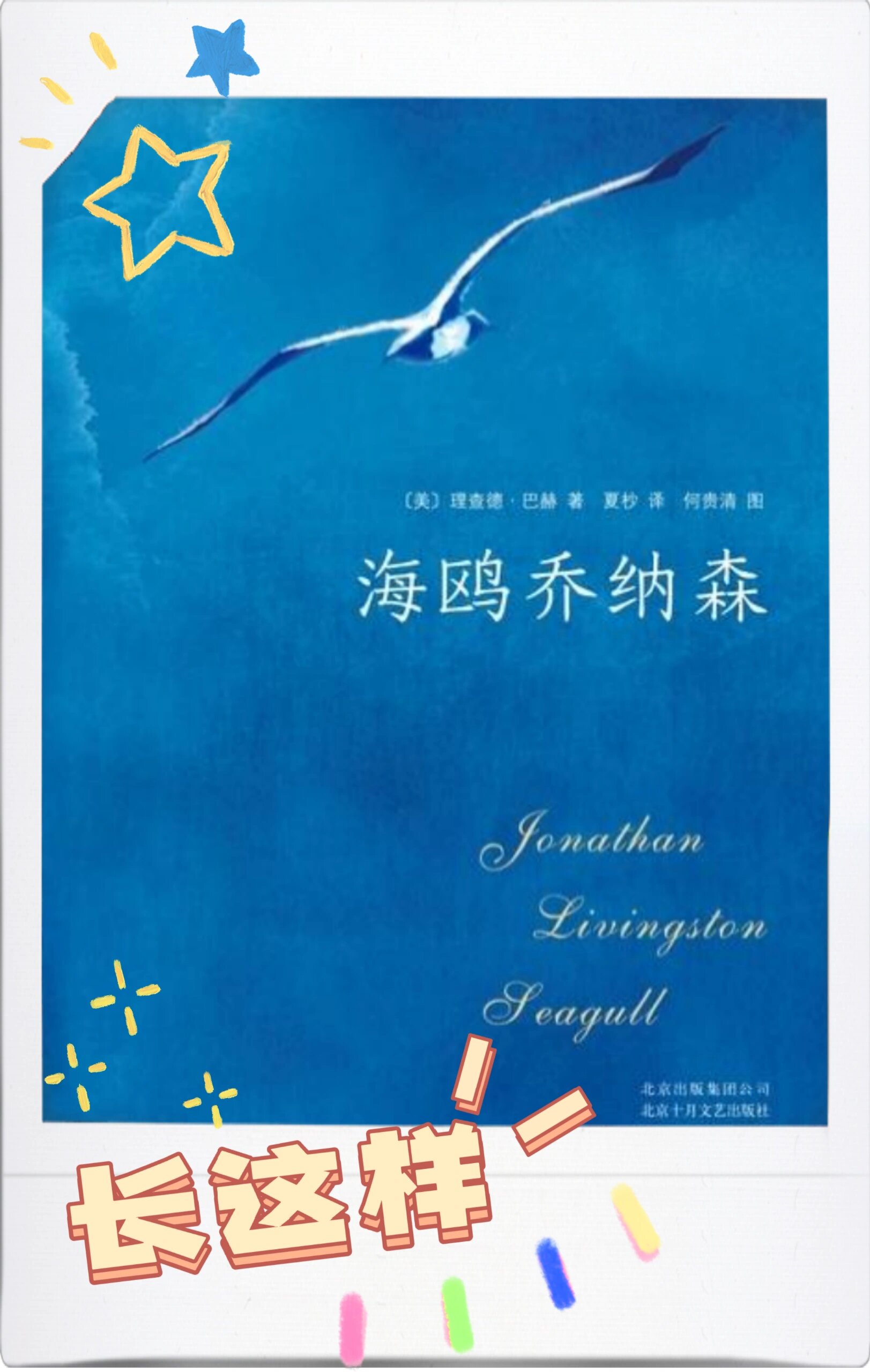 一部自由的终极寓言 98书籍:《海鸥乔纳森》 作者:理查德·巴赫