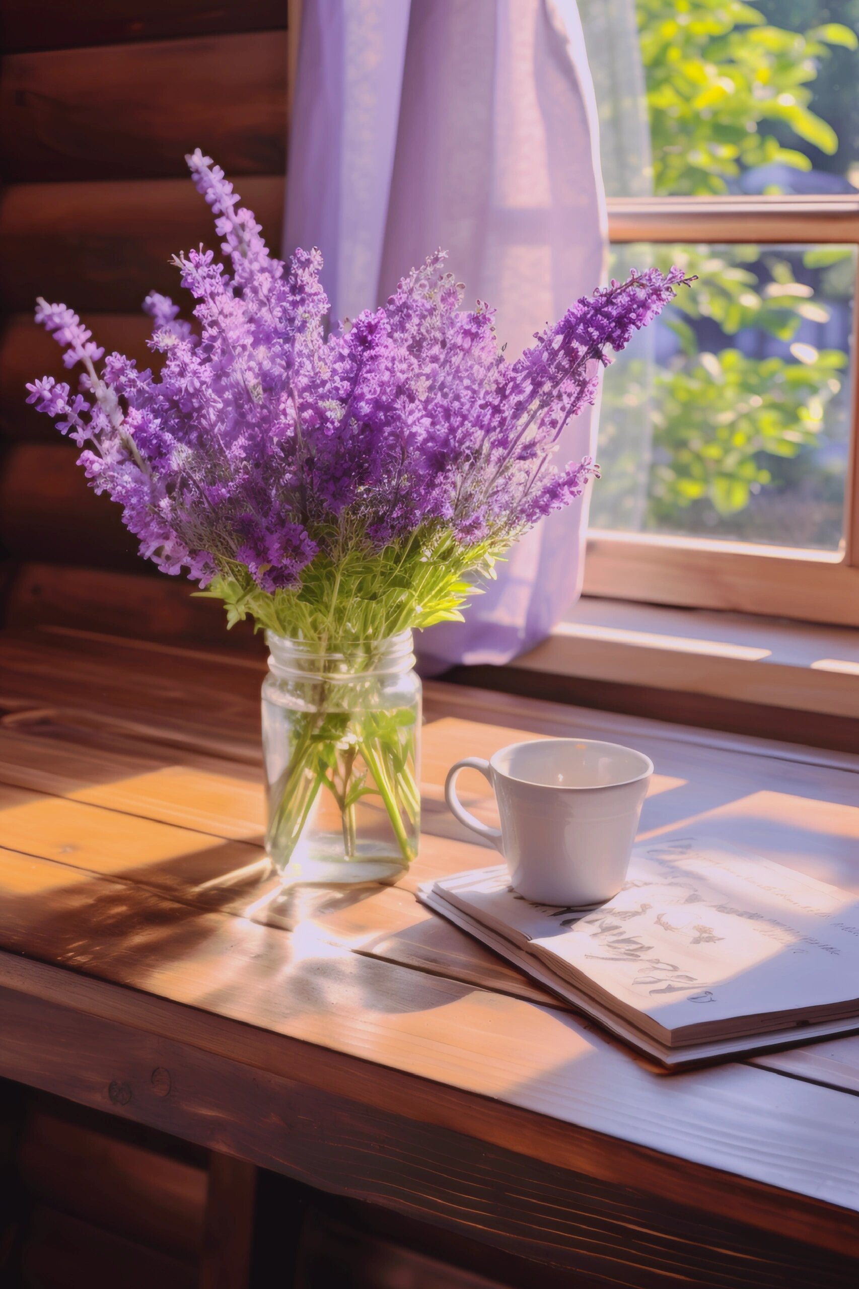 薰衣草的花语是:等待爱情,希望我们都能等来那个满眼都是自己并带来