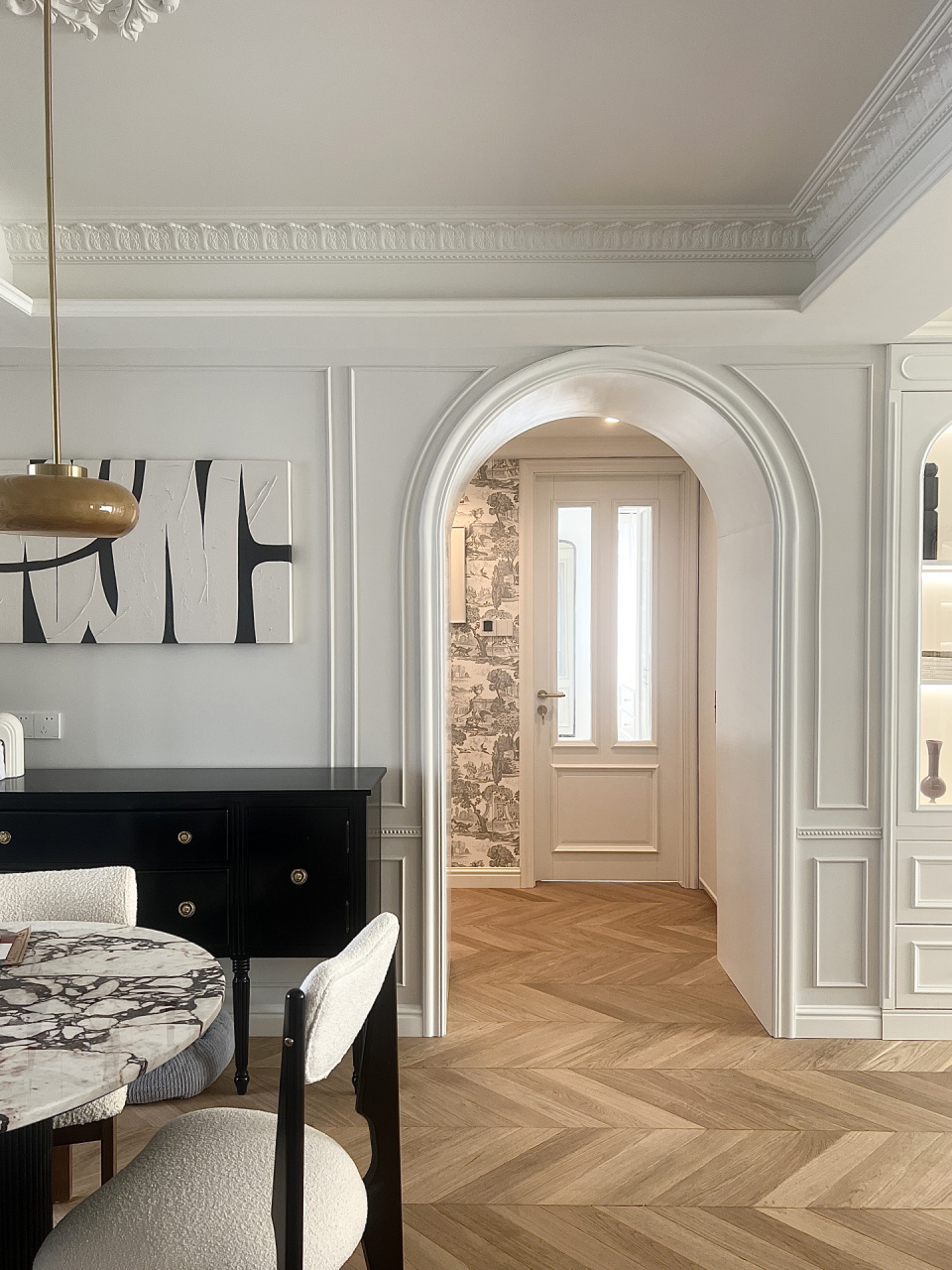 法式最不能缺少的拱形门洞附尺寸图