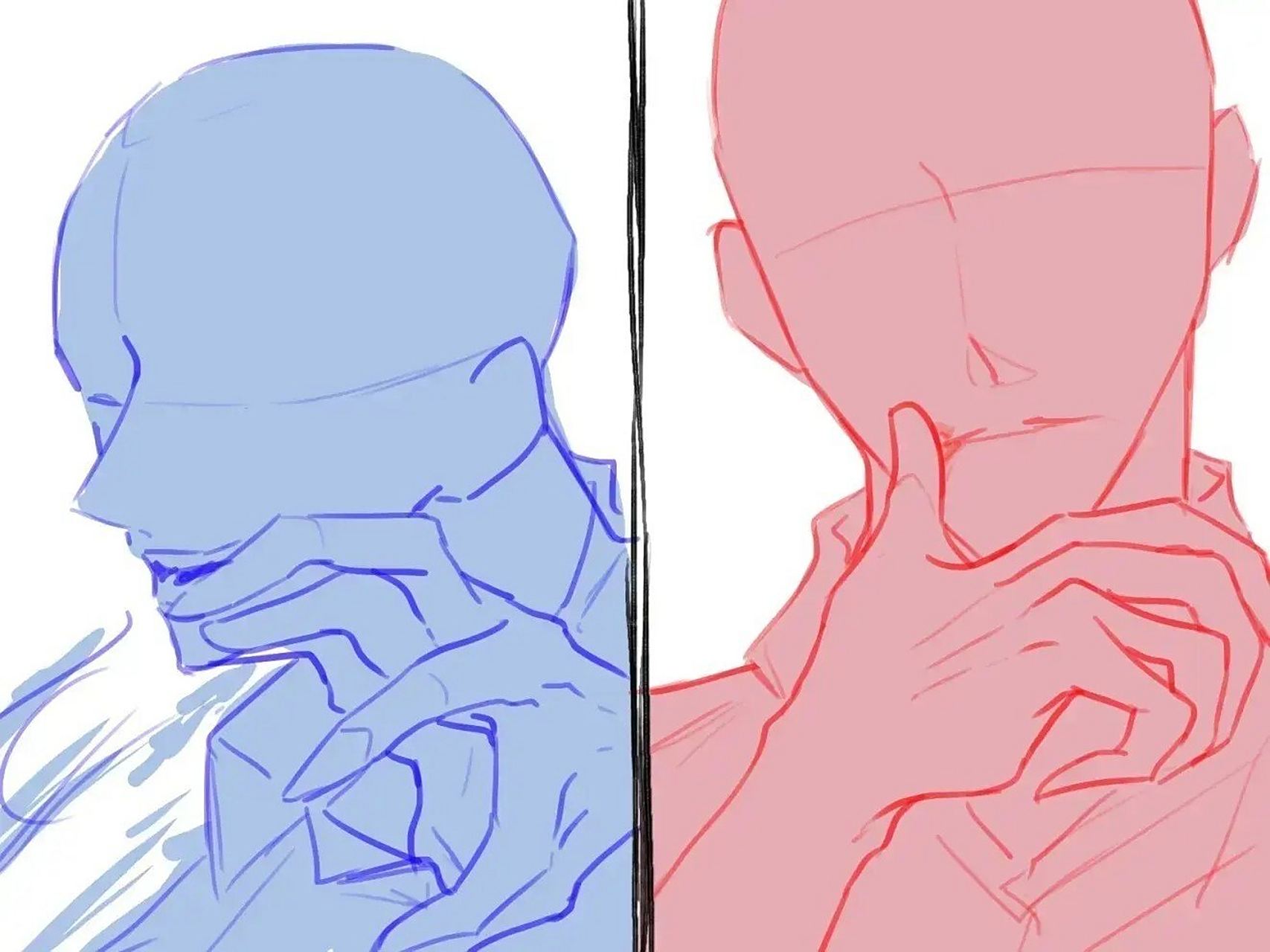 【绘画参考】gay里gay气的双人互动姿势参考 本子画师一定不要错过哦