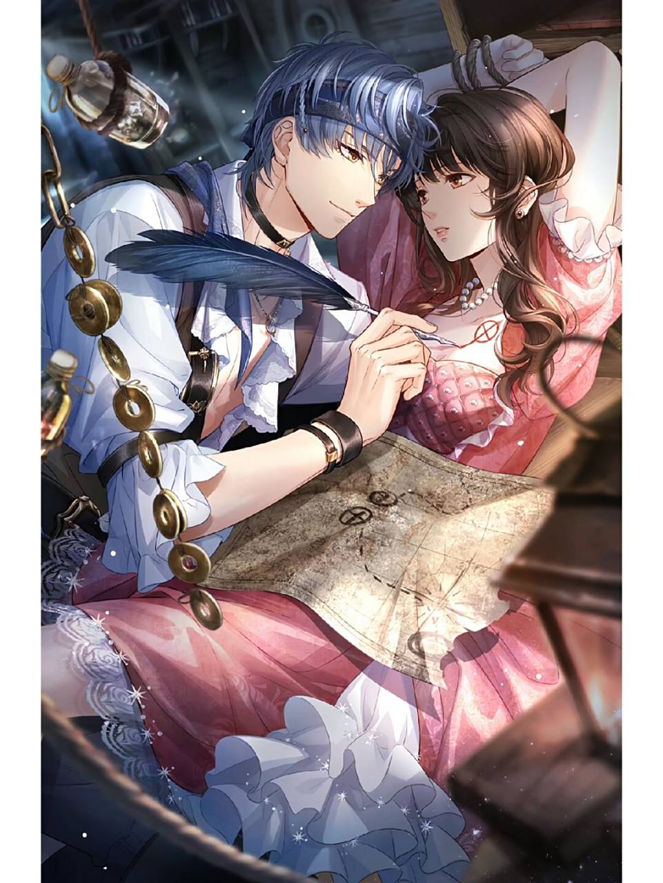 高清卡面分享‖恋与制作人七夕95 #乙女游戏# #壁纸# #卡面# #恋与