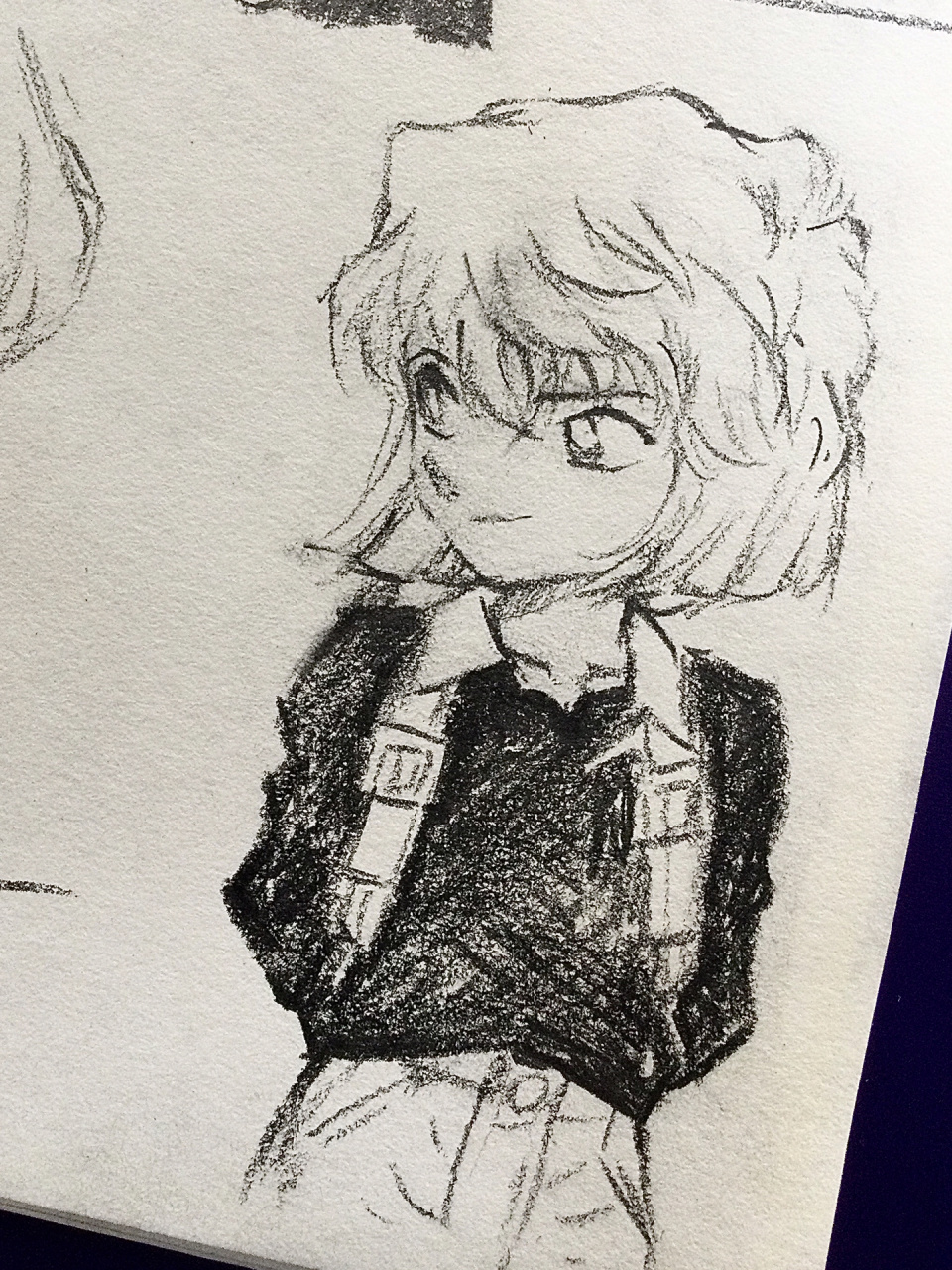 发发前几天画的哀酱 (p3青野厚司画的哀就是最美的