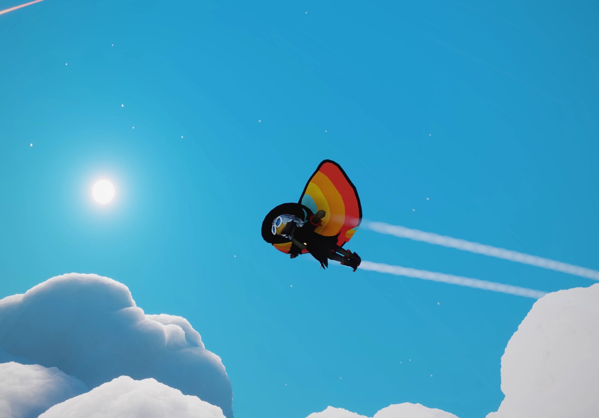 光遇彩虹日多余的代币怎么办  彩虹斗滑翔起来好看哦 蓝天白云我是