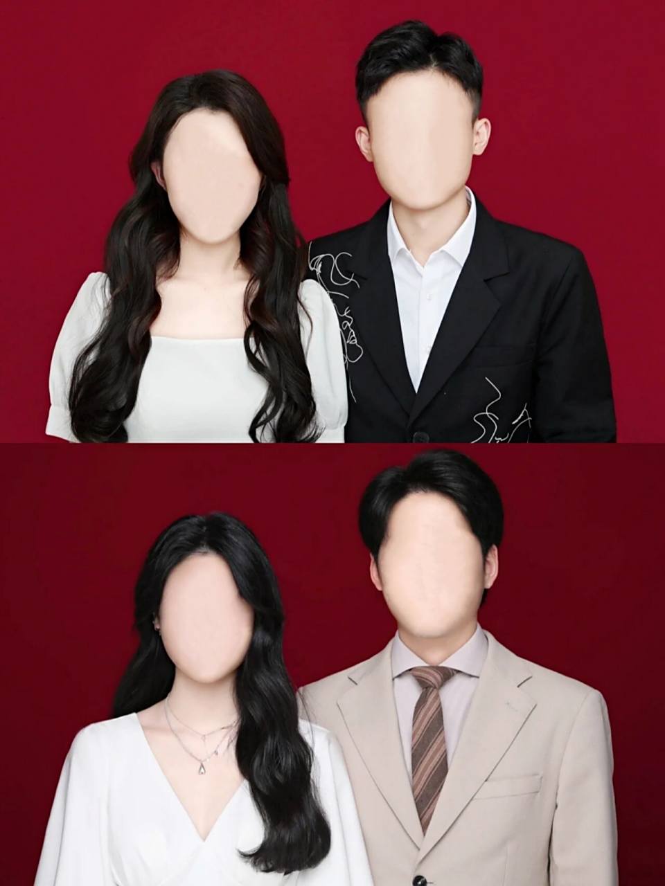 结婚证件照p图yyds版01100张超好看模板 结婚证件照模板分享来啦