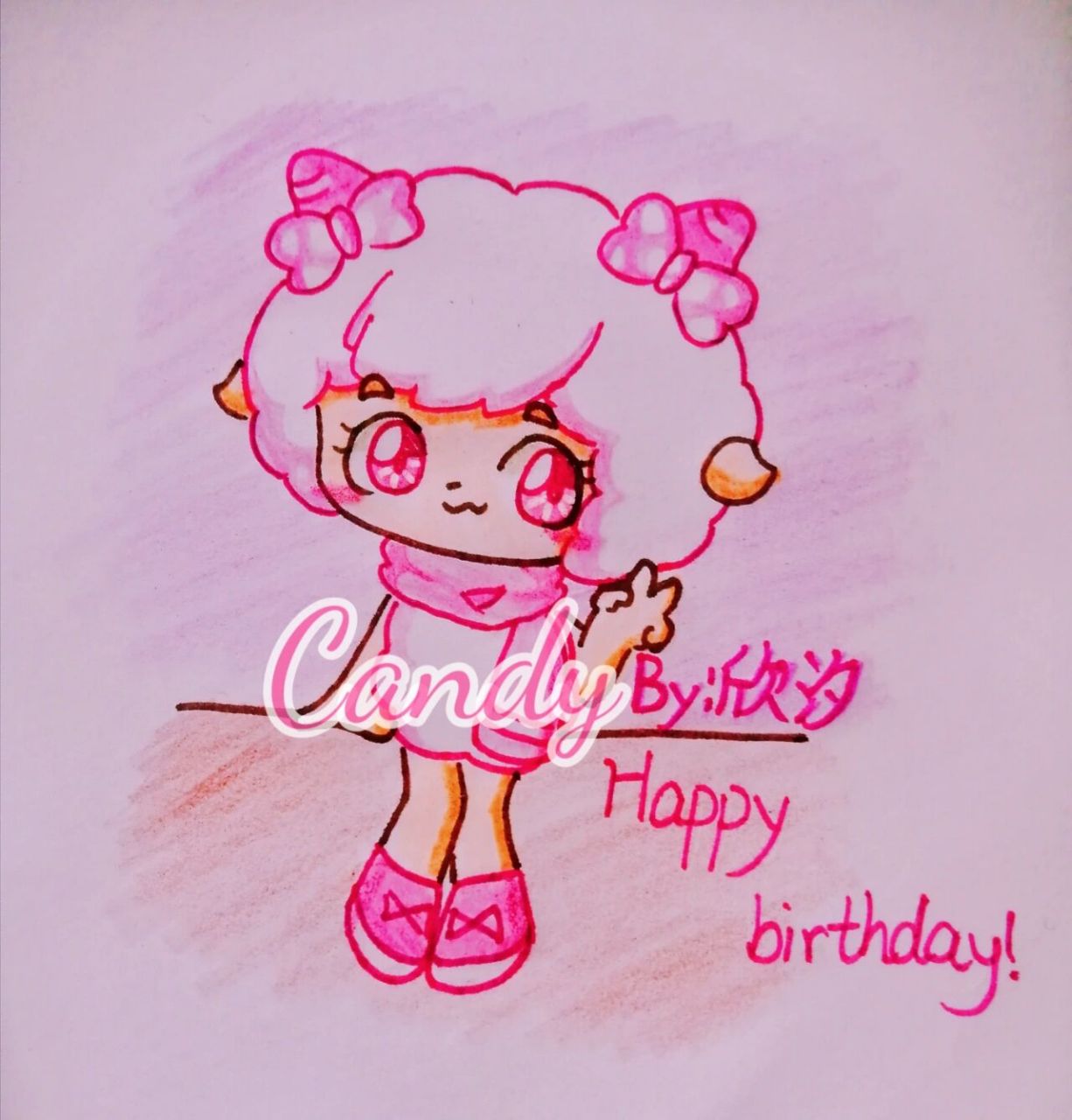 美羊羊生日快乐!