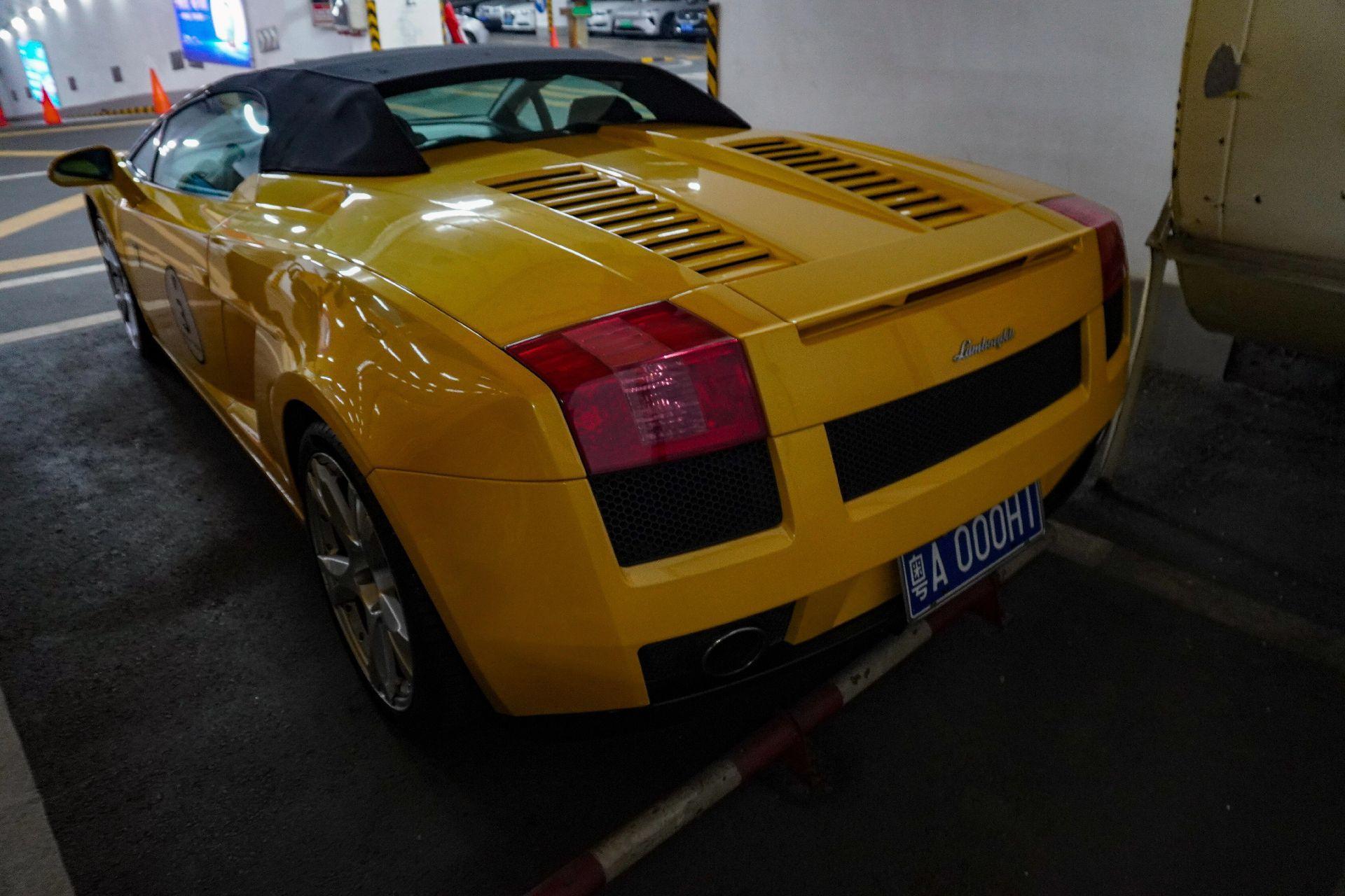 兰博基尼盖拉多敞篷 初代gallardo spydergallardo从2000年开始设计