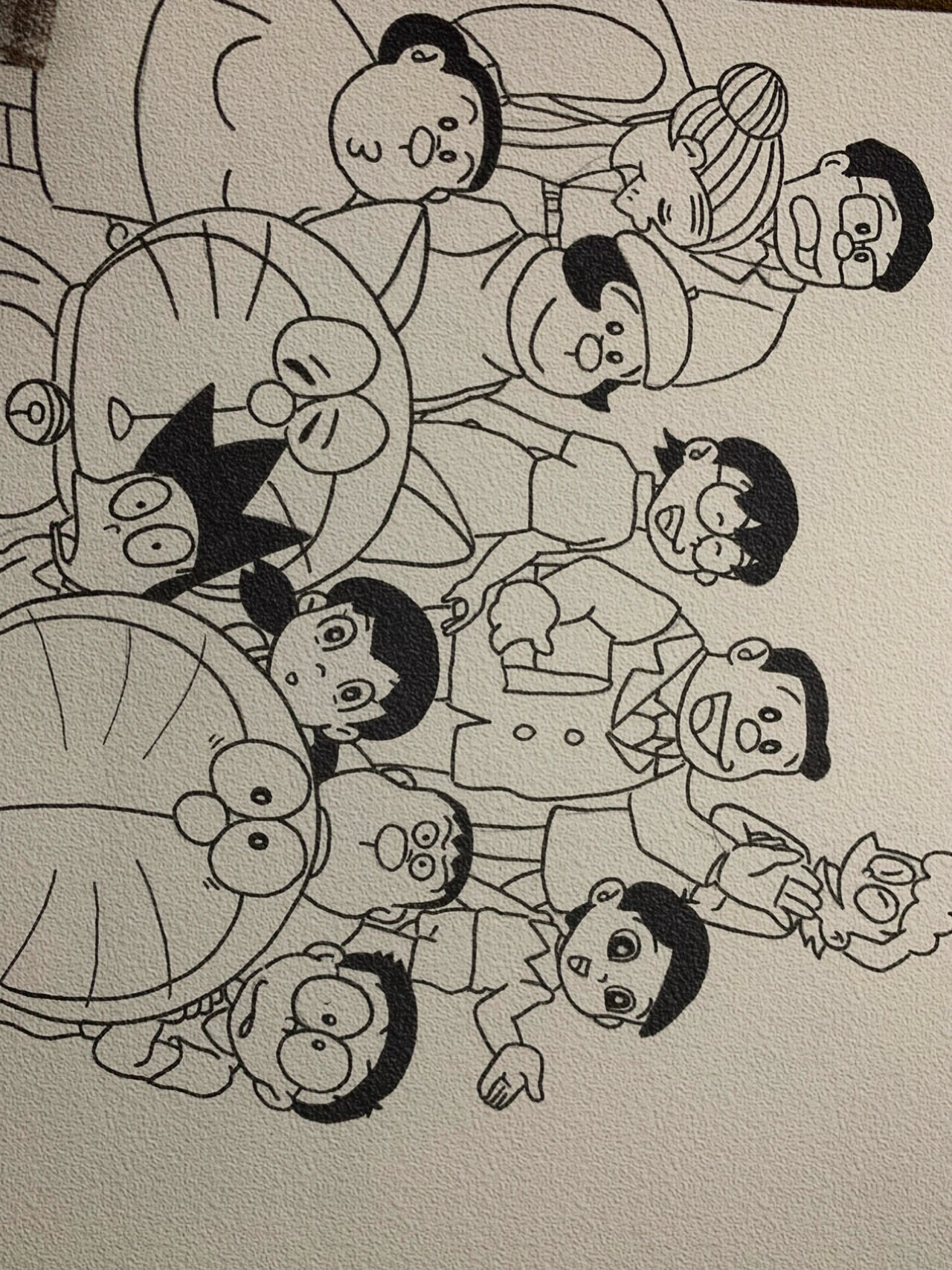 手绘|哆啦a梦人物合集