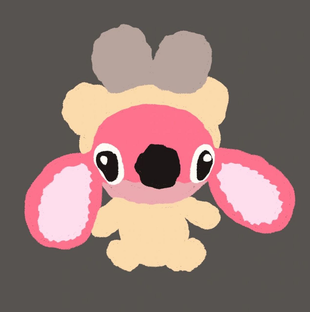 史迪仔可爱头像(粉丝定制) 应粉丝要求画的史迪仔系列,希望你们会喜欢