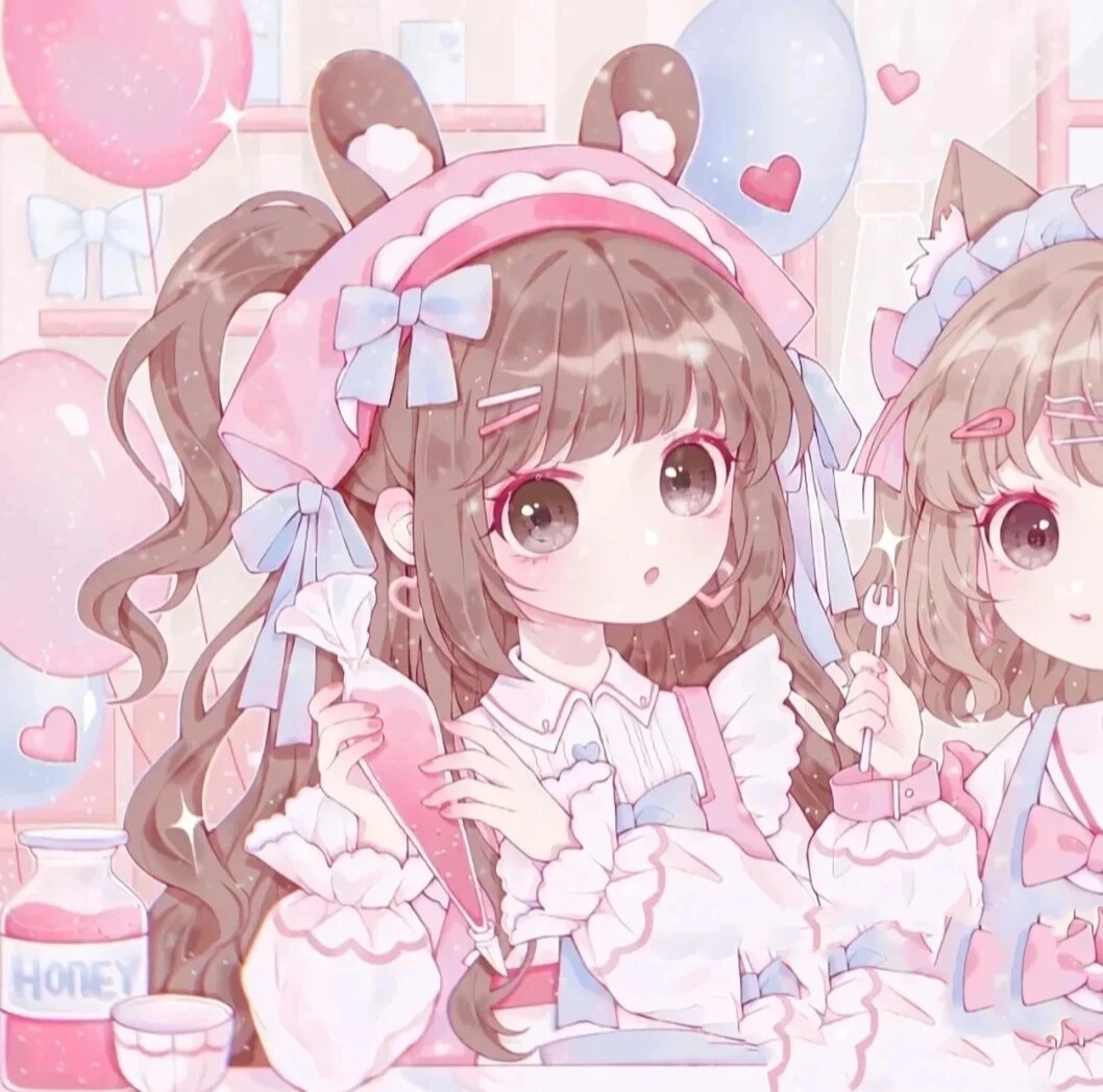 两人女生闺蜜头像可爱系列