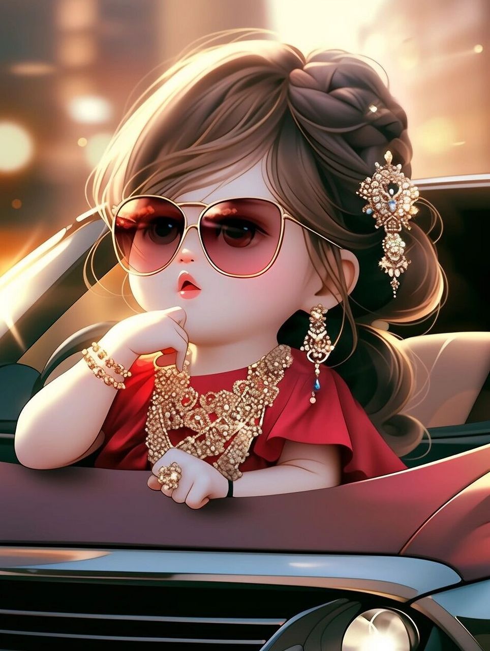 女生头像||豪里豪气的小胖妞7315