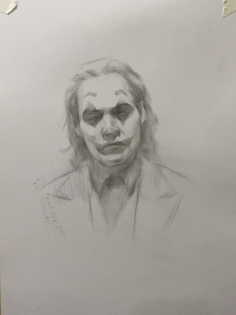 素描小丑带步骤