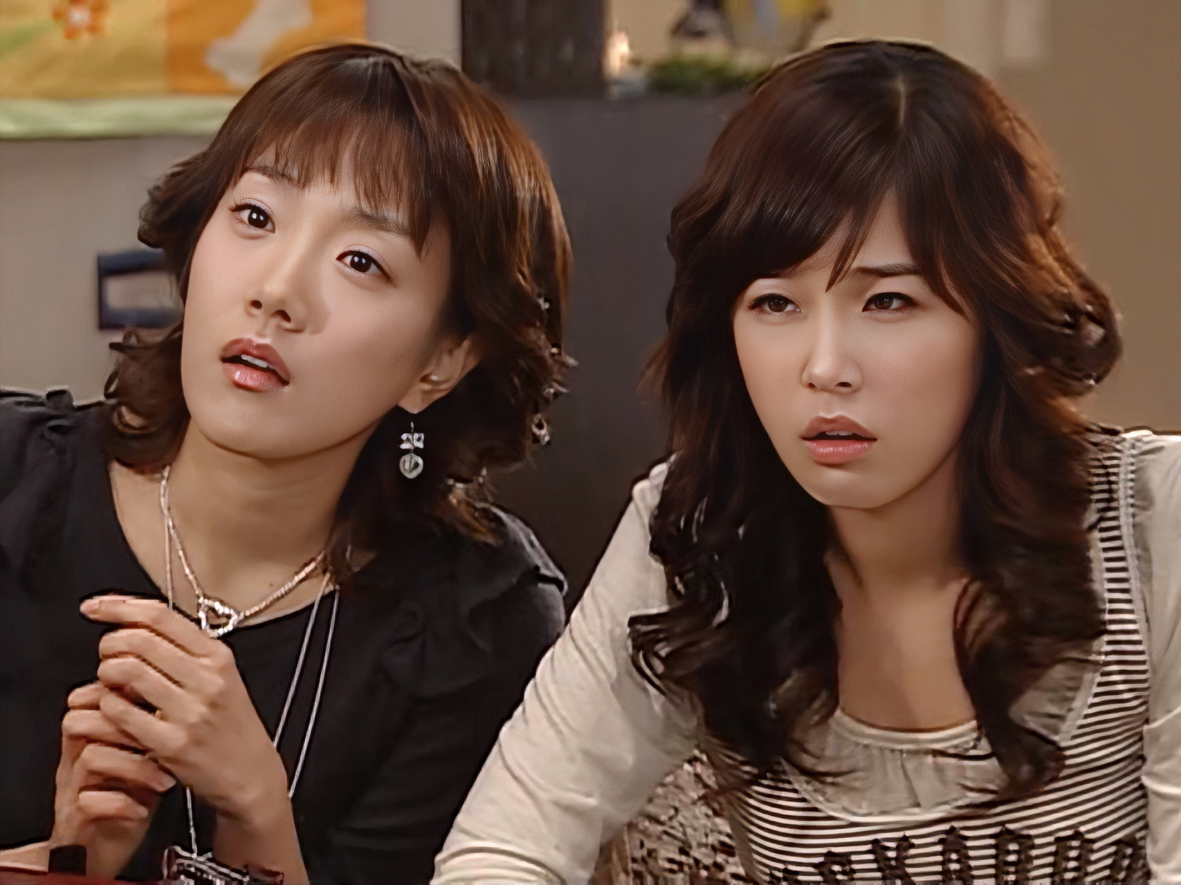 这里是《搞笑一家人》大龅牙申智 胖胖女敏静    喂 你怎么了 不要你