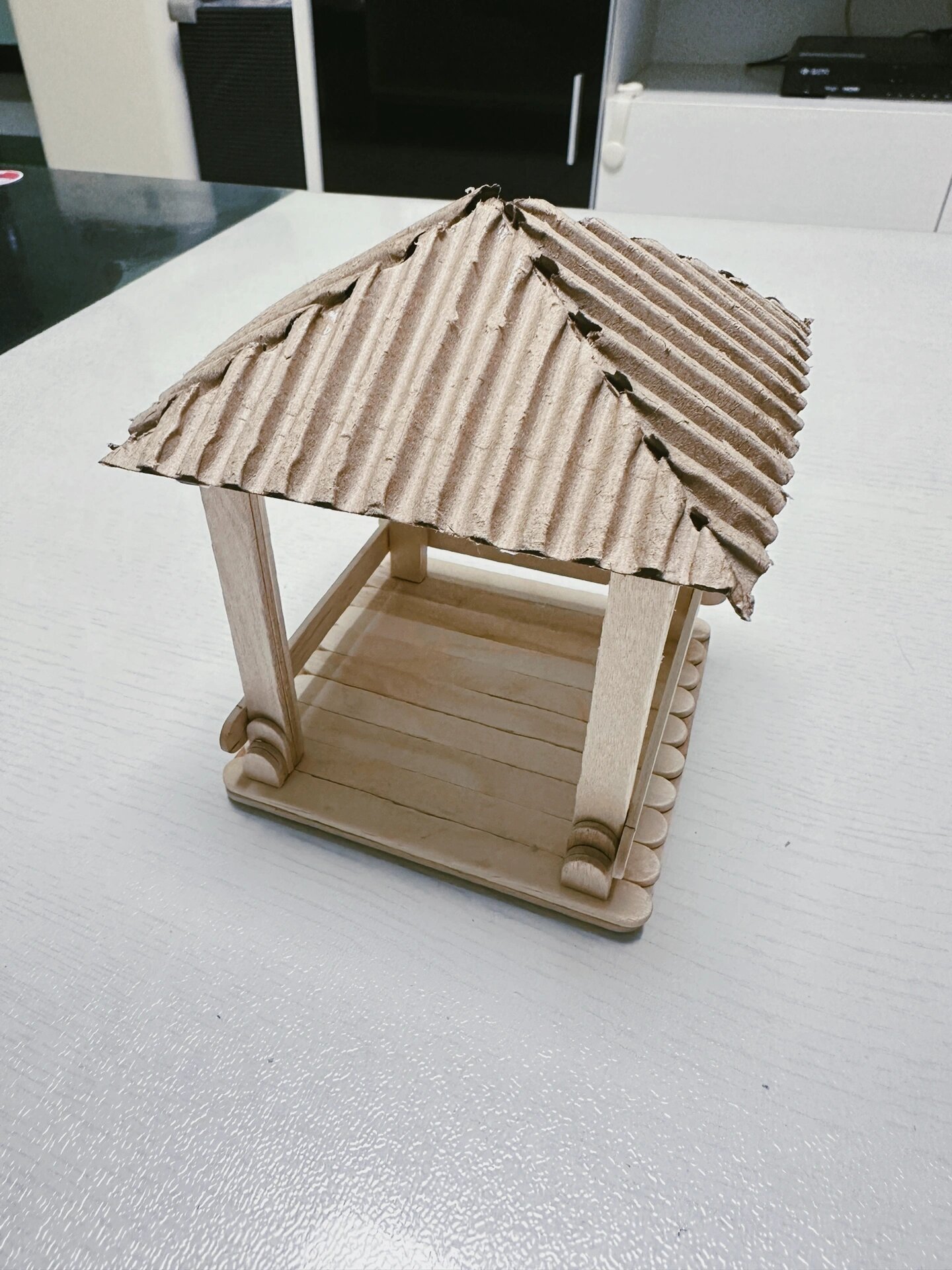 最简单的手工小亭子