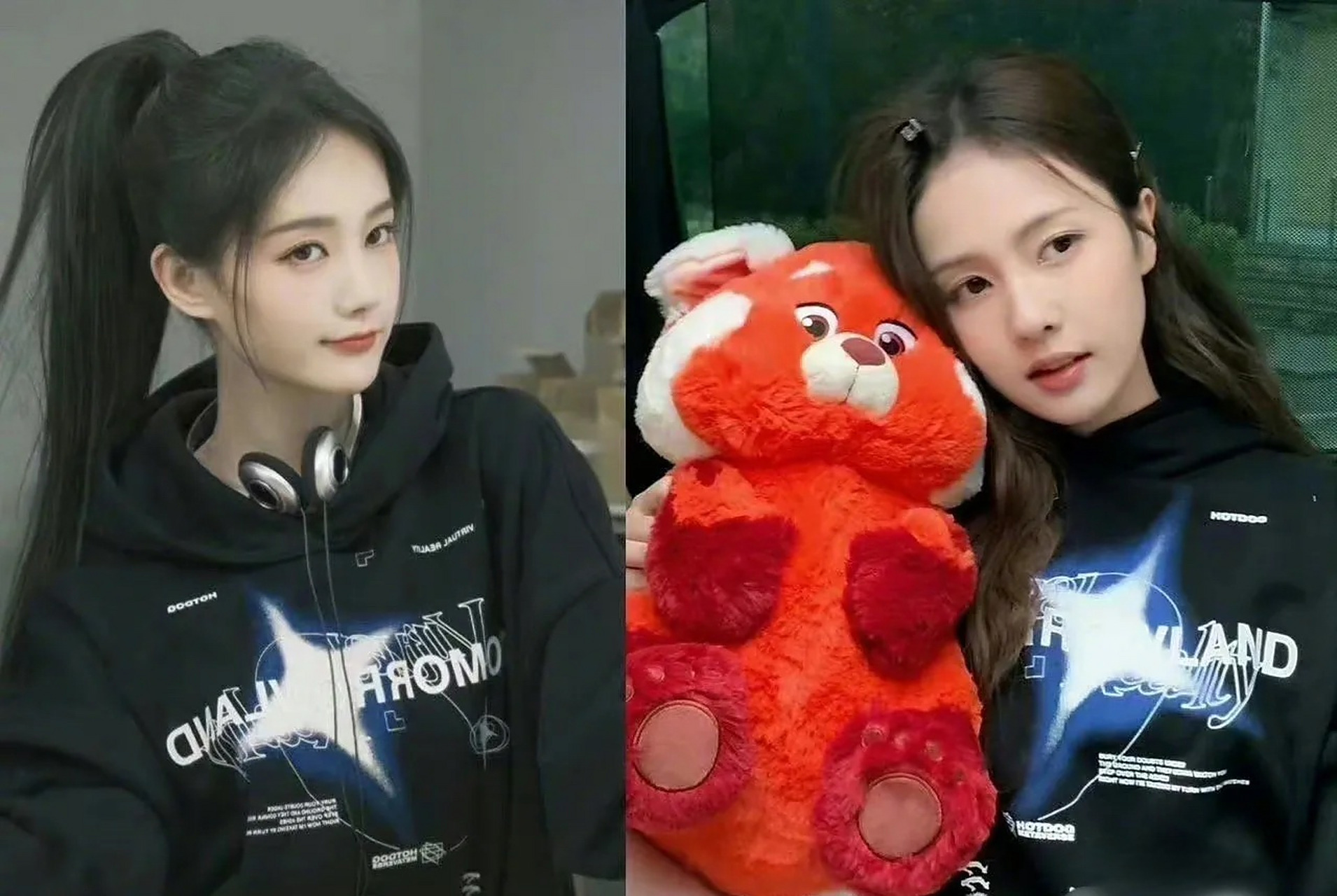 白鹿和李一桐真的挺像的,但是看剧还是可以分得清俩人的[思考][思考]