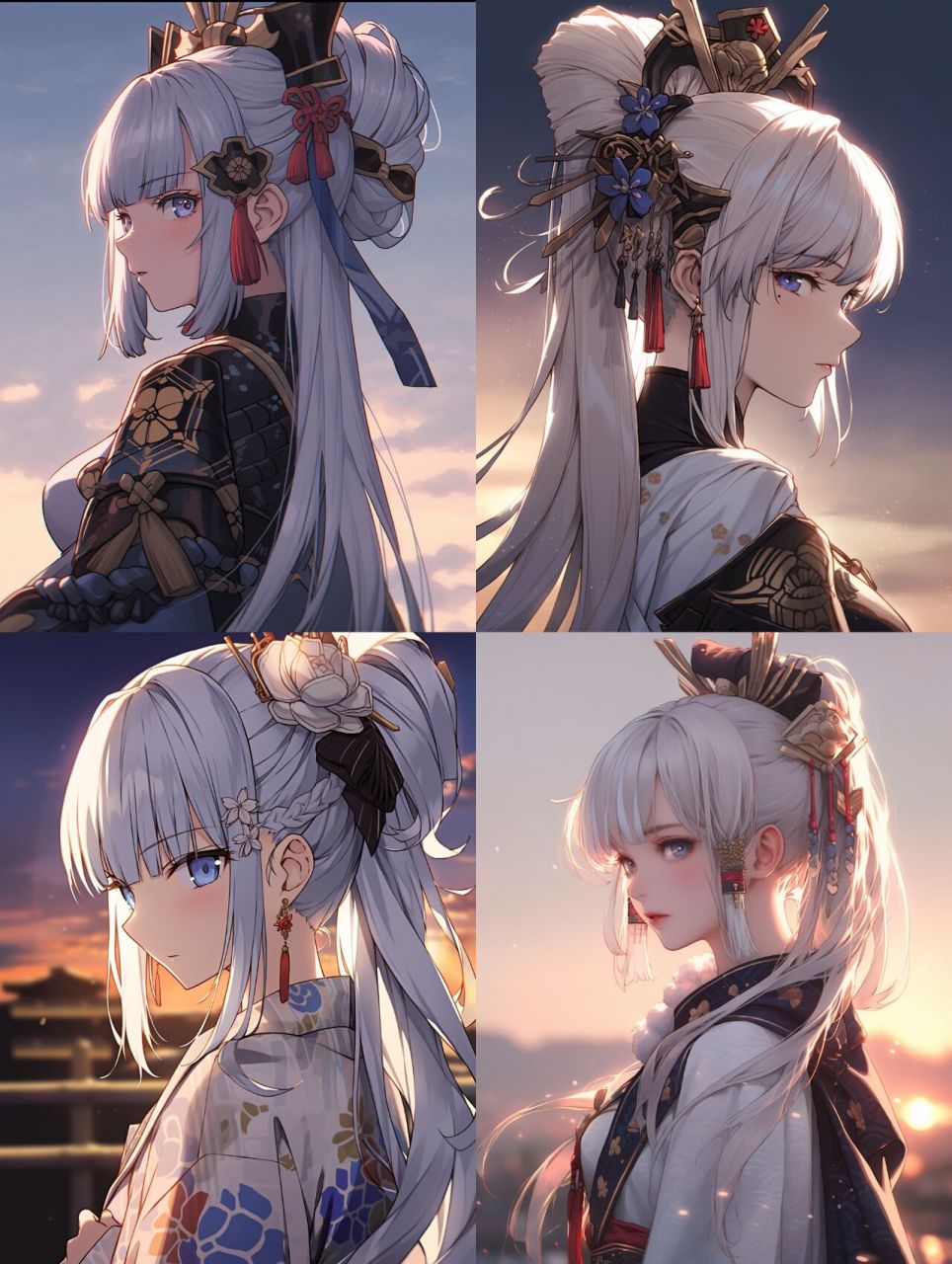 【原神人物】神里绫华 | 精品美图 她是稻妻"社奉行"神里家的大小姐.