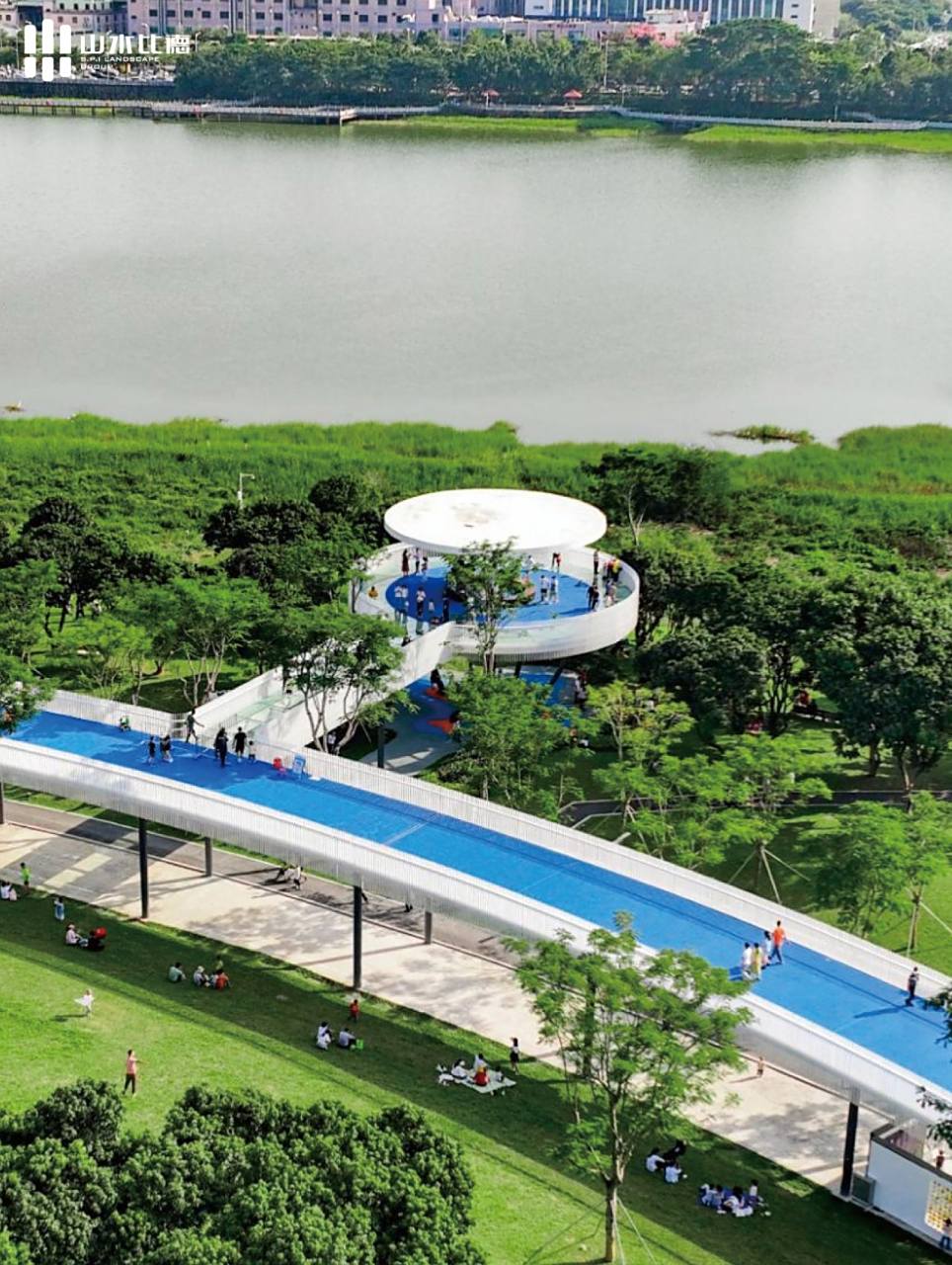 近日,光明区八大公园开园之际,由深圳市光明区城市管理和综合执法局