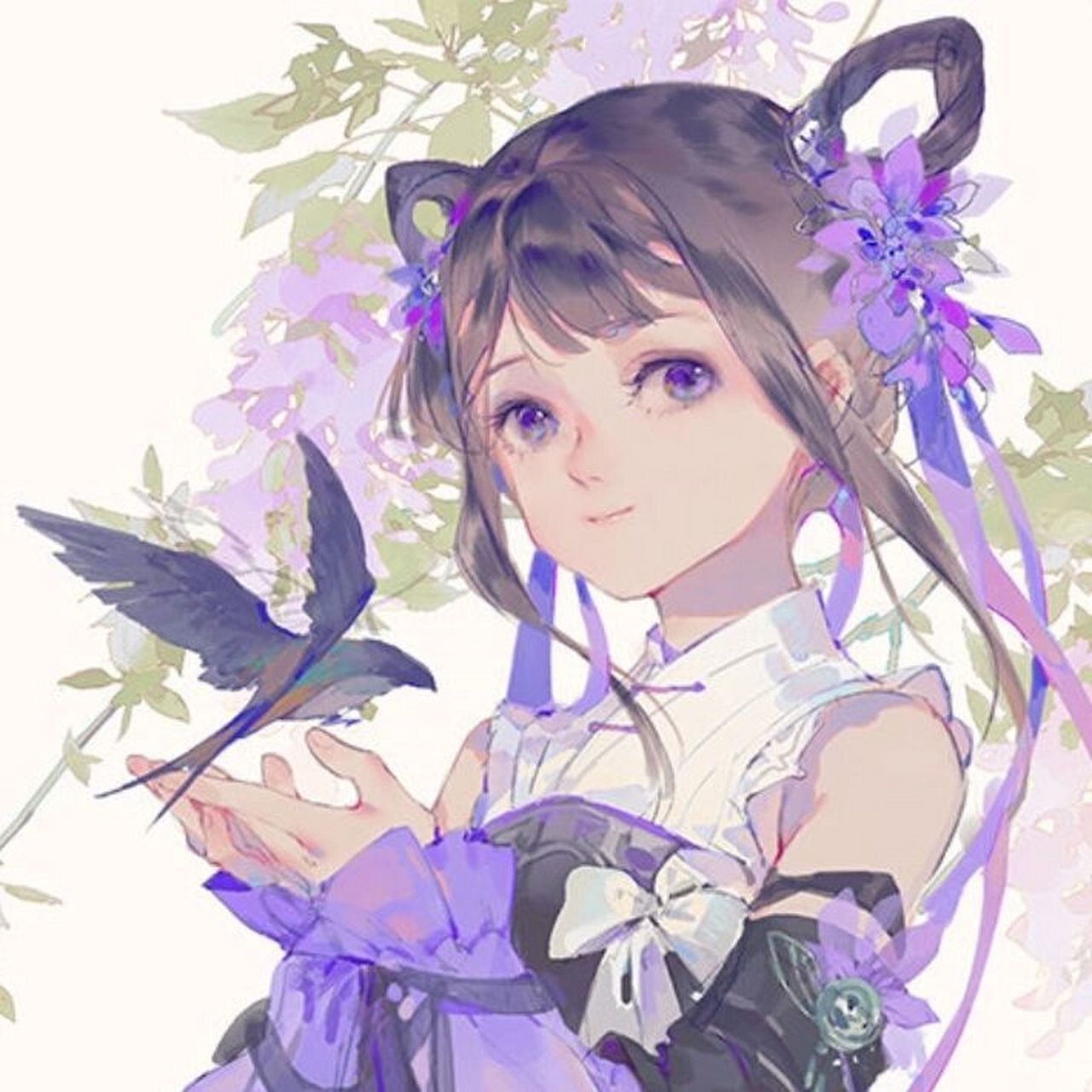 小燕子穿花衣,年年春天到这里//古风壁纸 承霁套花萝